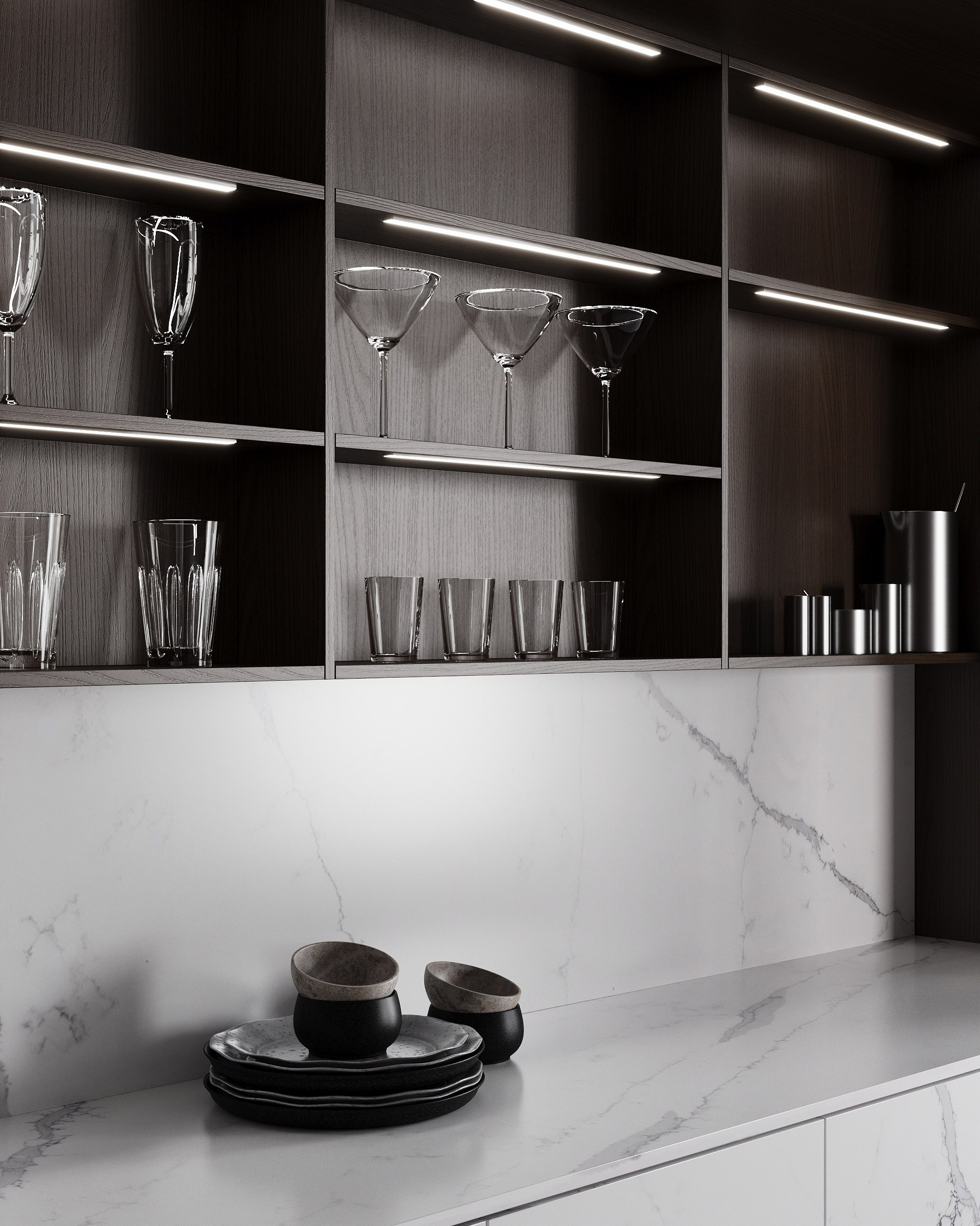 SAVVIN RESIDENCE. 3d визуализатор интерьеров Катя Ваганова