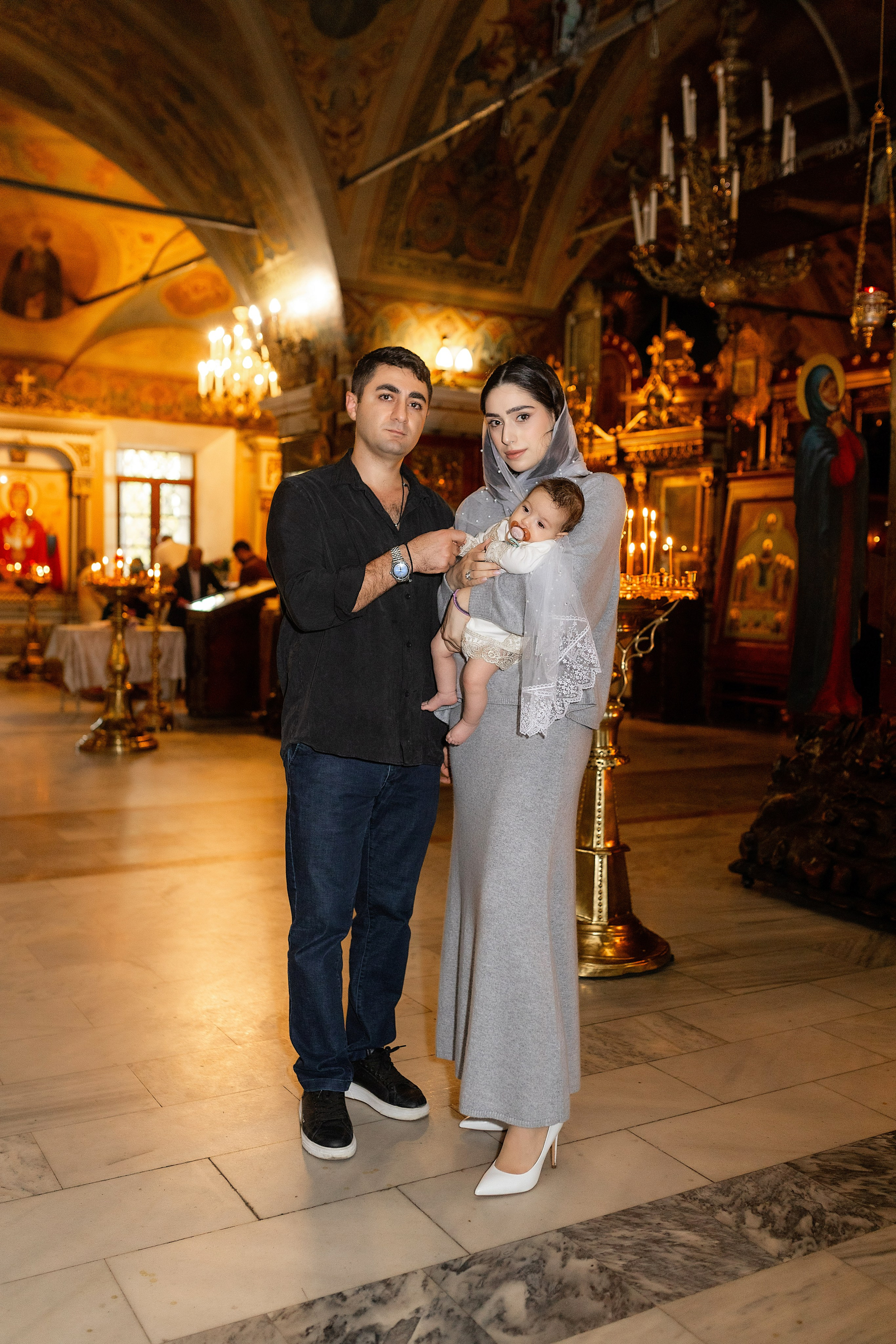 Таинство крещения Лилии. Фотограф в Железнодорожном и Балашихе