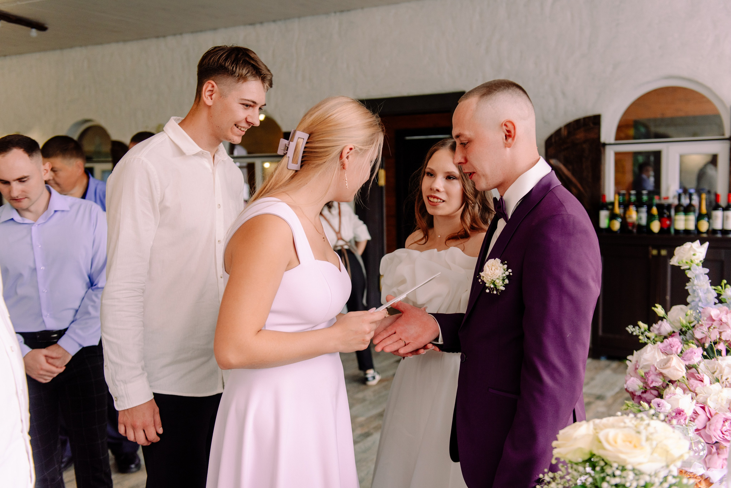 Юля и Саша — душевный банкет. Семейный и свадебный фотограф в Рязани Лиза Голованова