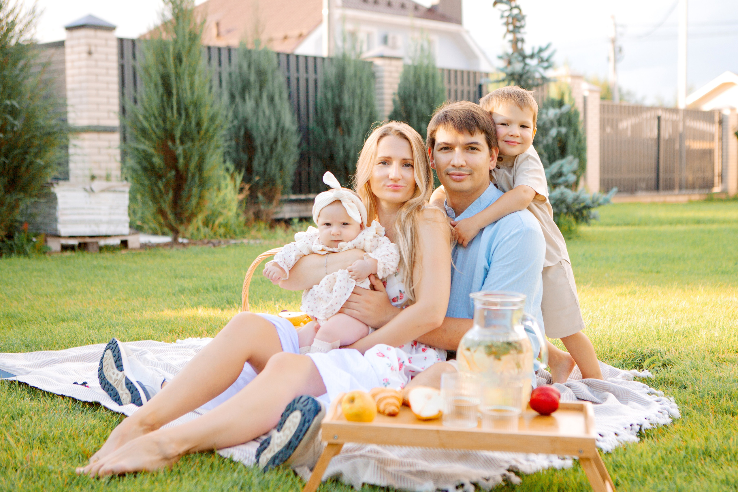 Семейная фотосессия дома. Фотограф Ольга Ефремова