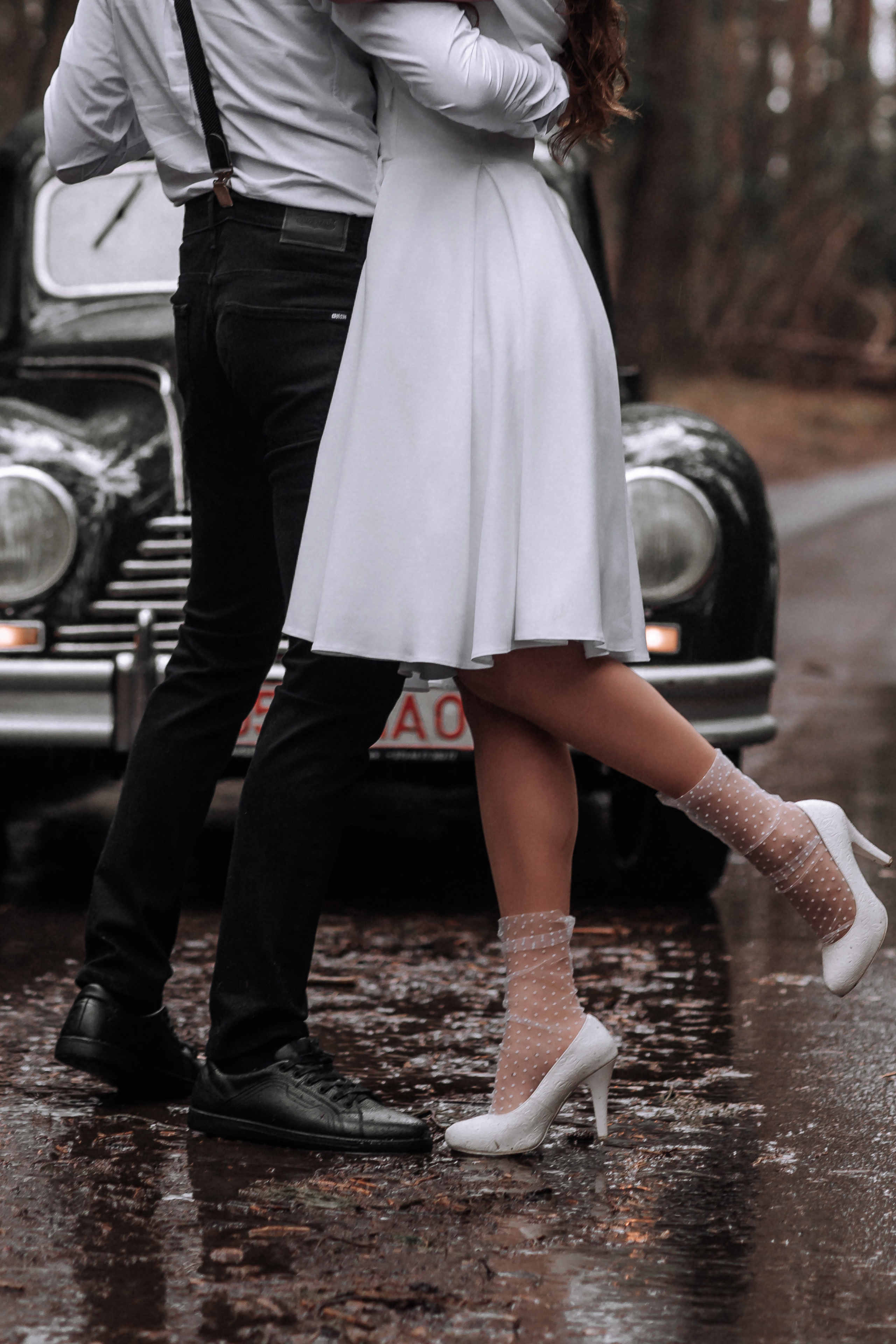 Двое под дождем. Свадебный фотограф Минск РБ