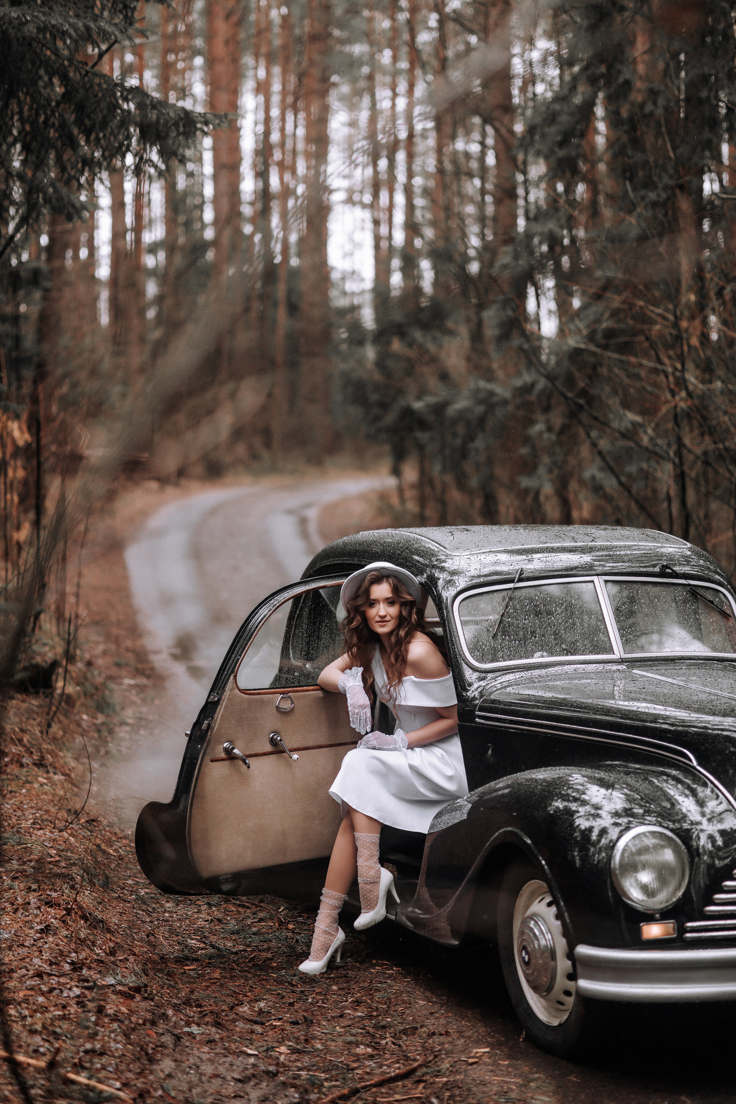 Двое под дождем. Свадебный фотограф Минск РБ