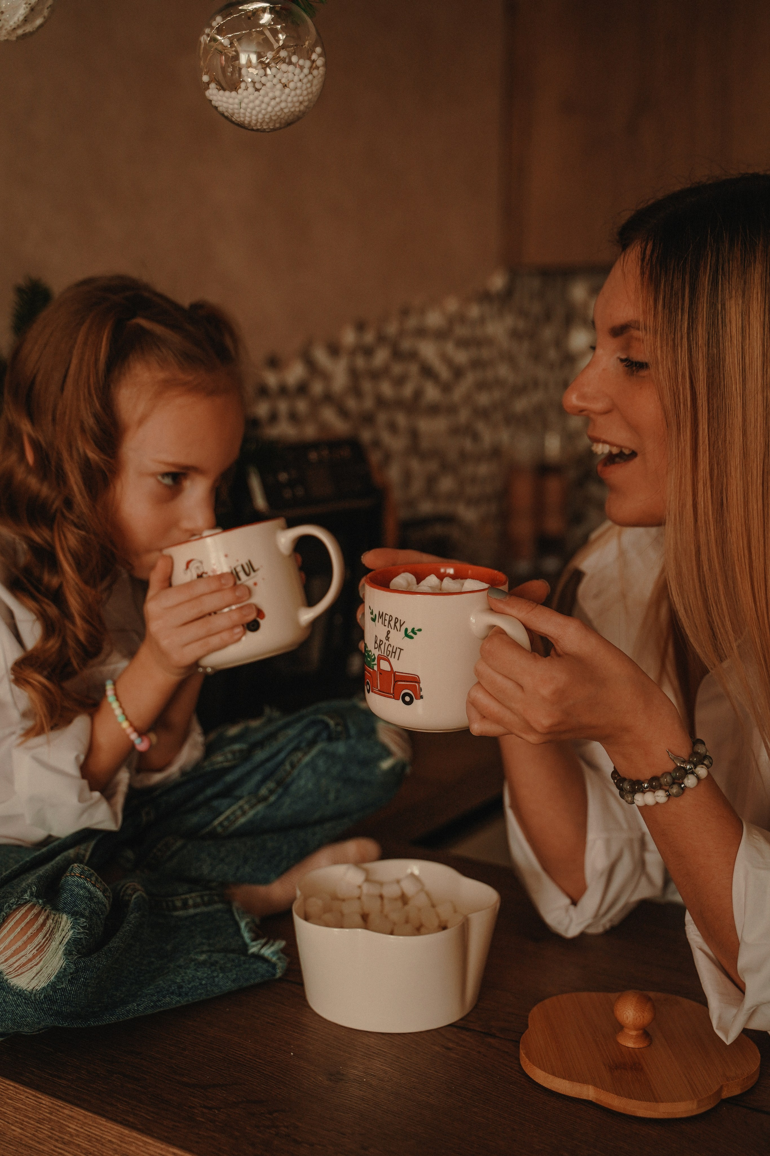 Домашняя Новогодняя фотосессия. Семейный и женский фотограф в Краснодаре Анастасия Приймак