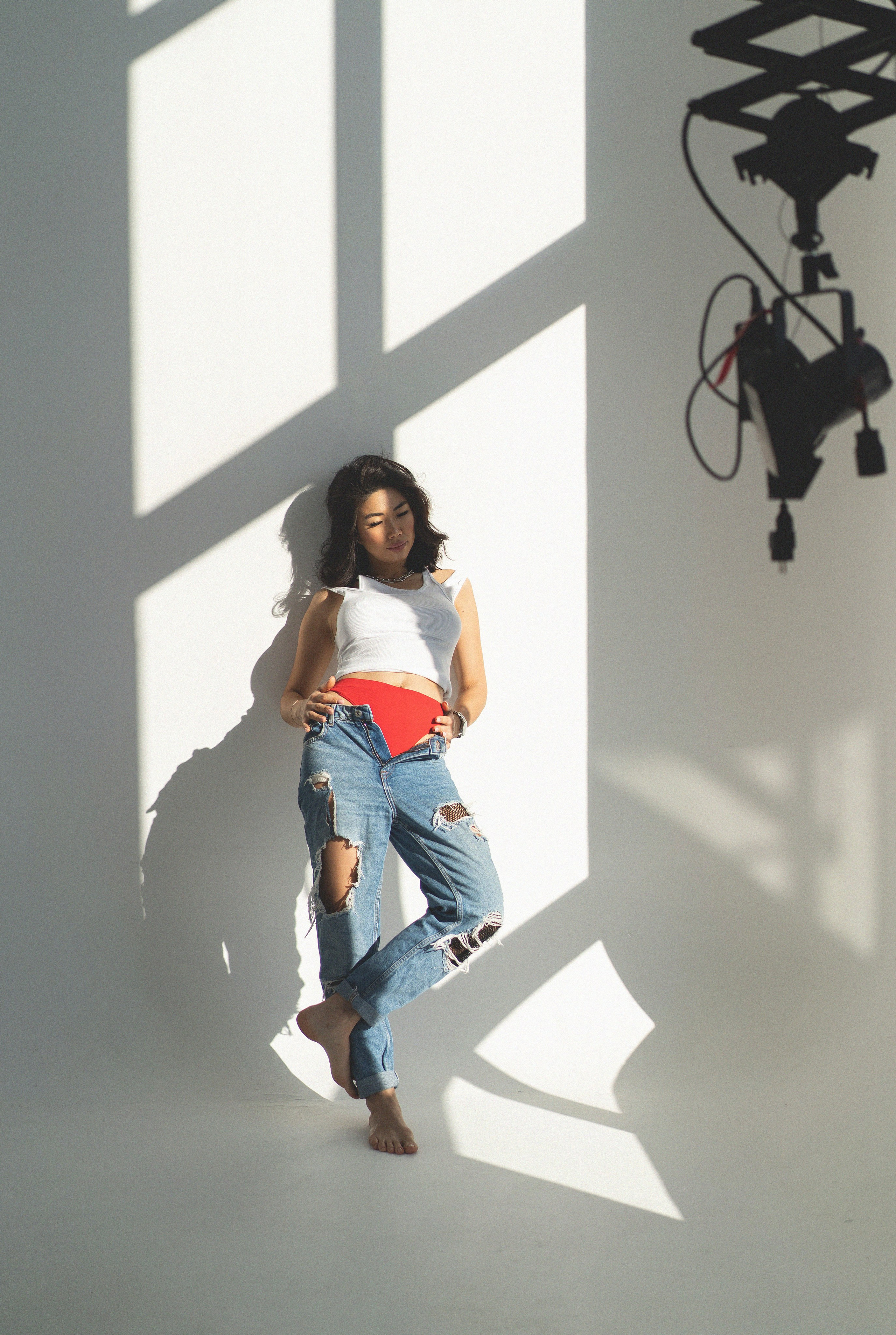 Аня_циклорама. Фотограф Лютикова Ирина, Тюмень, Москва