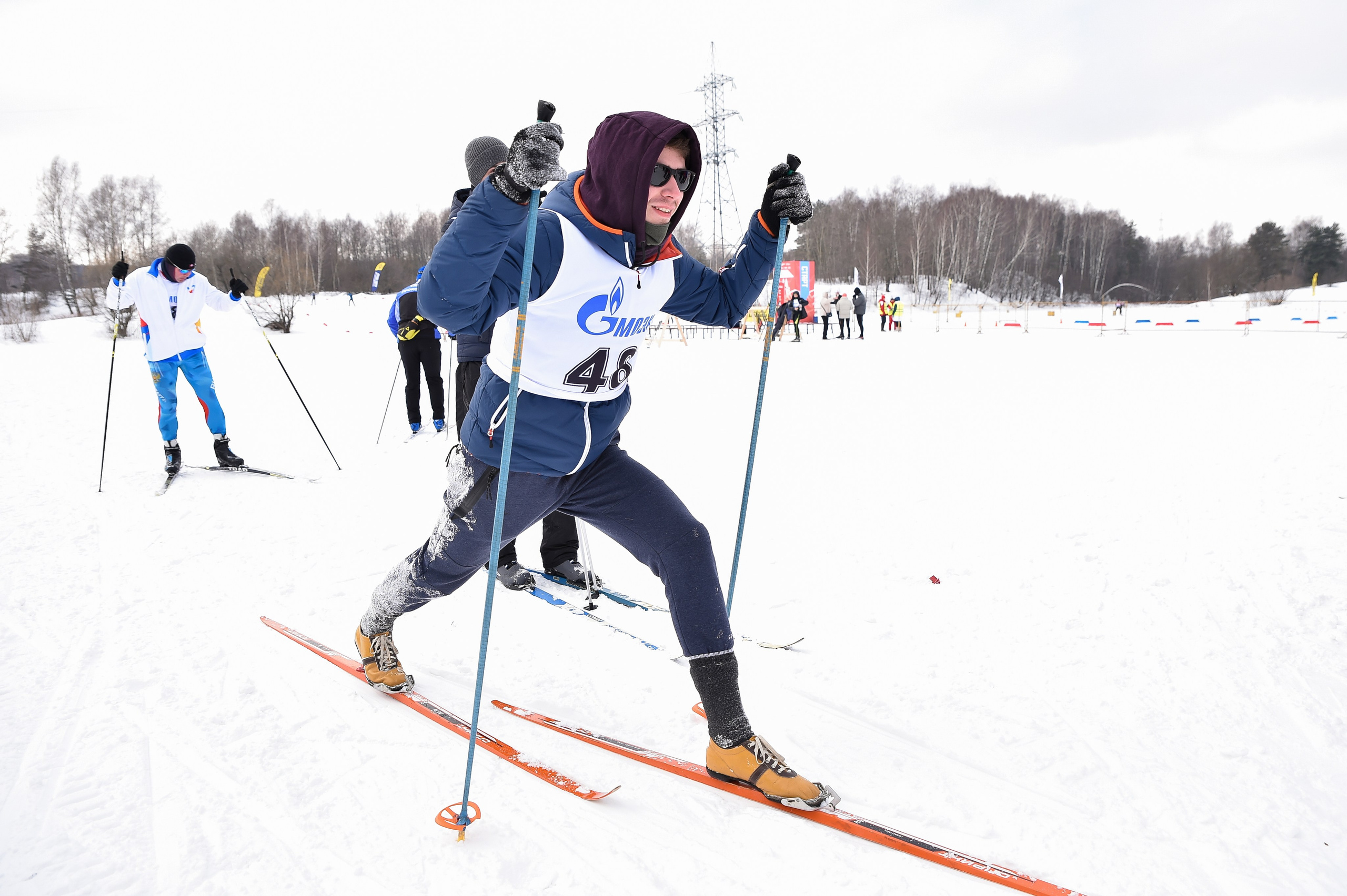 Лыжные гонки. Альфа-Битца. Репортажный и свадебный фотограф в Москве