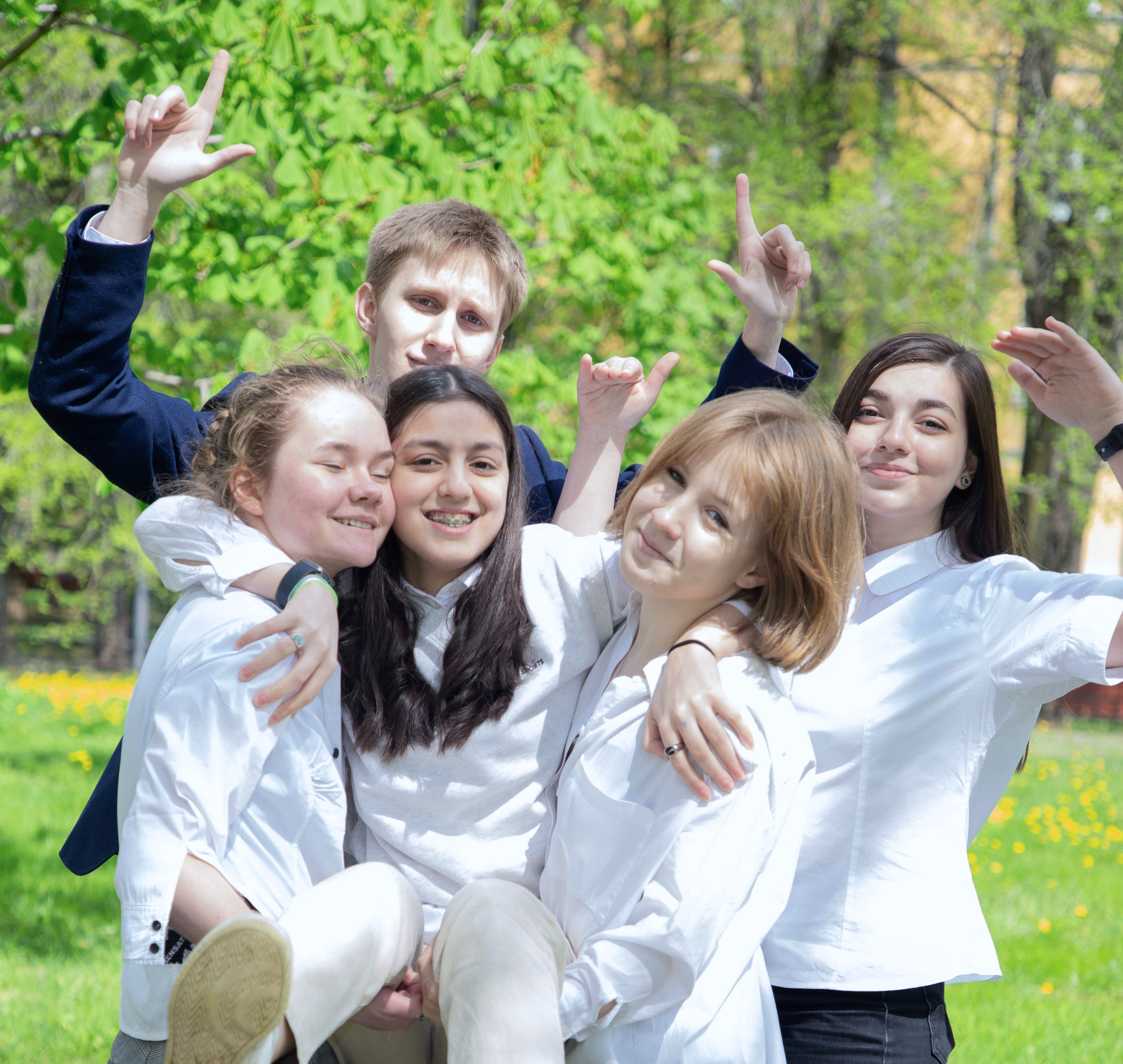 Групповые фото 9 и 11 класс