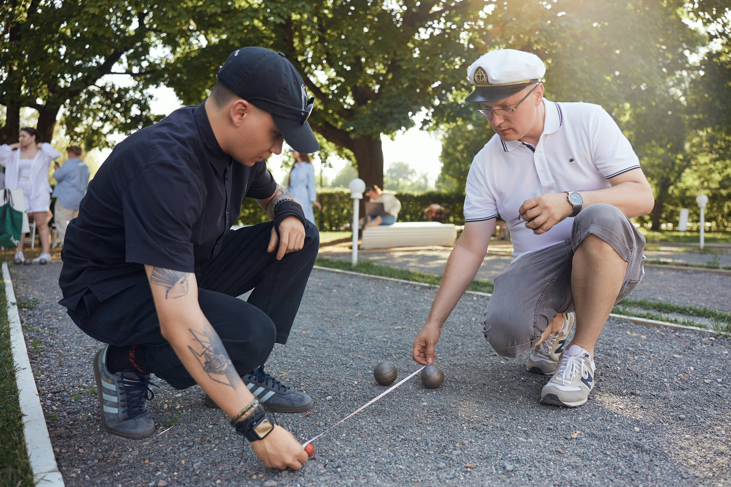 Игра в Петанк. Фотограф Дмитрий Тур — профессиональная фотосъемка мероприятий и портретов в Москве и Московской области
