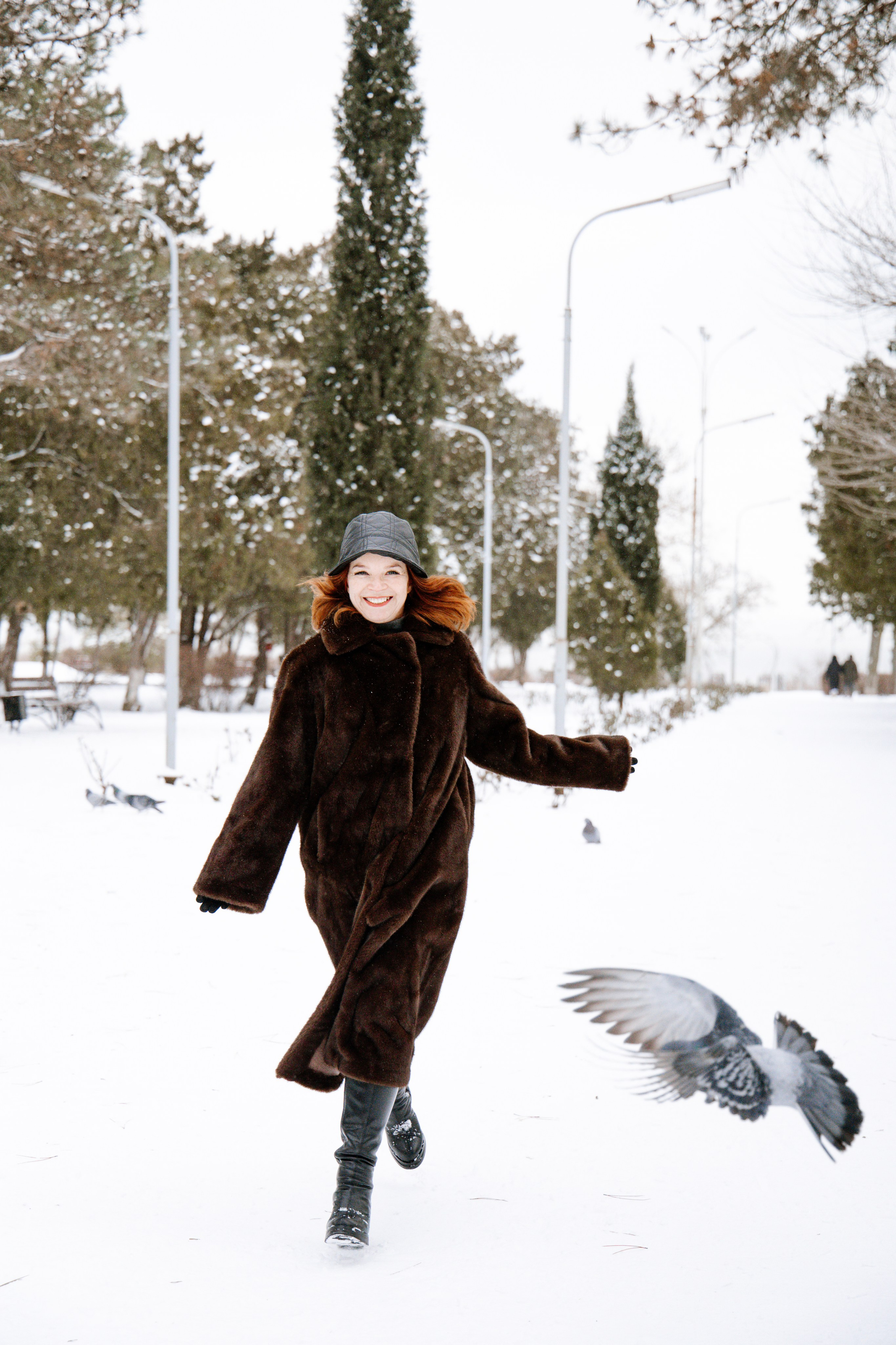 Снежная прогулка Александры. Семейный фотограф | Керчь | Ивановская Виктория