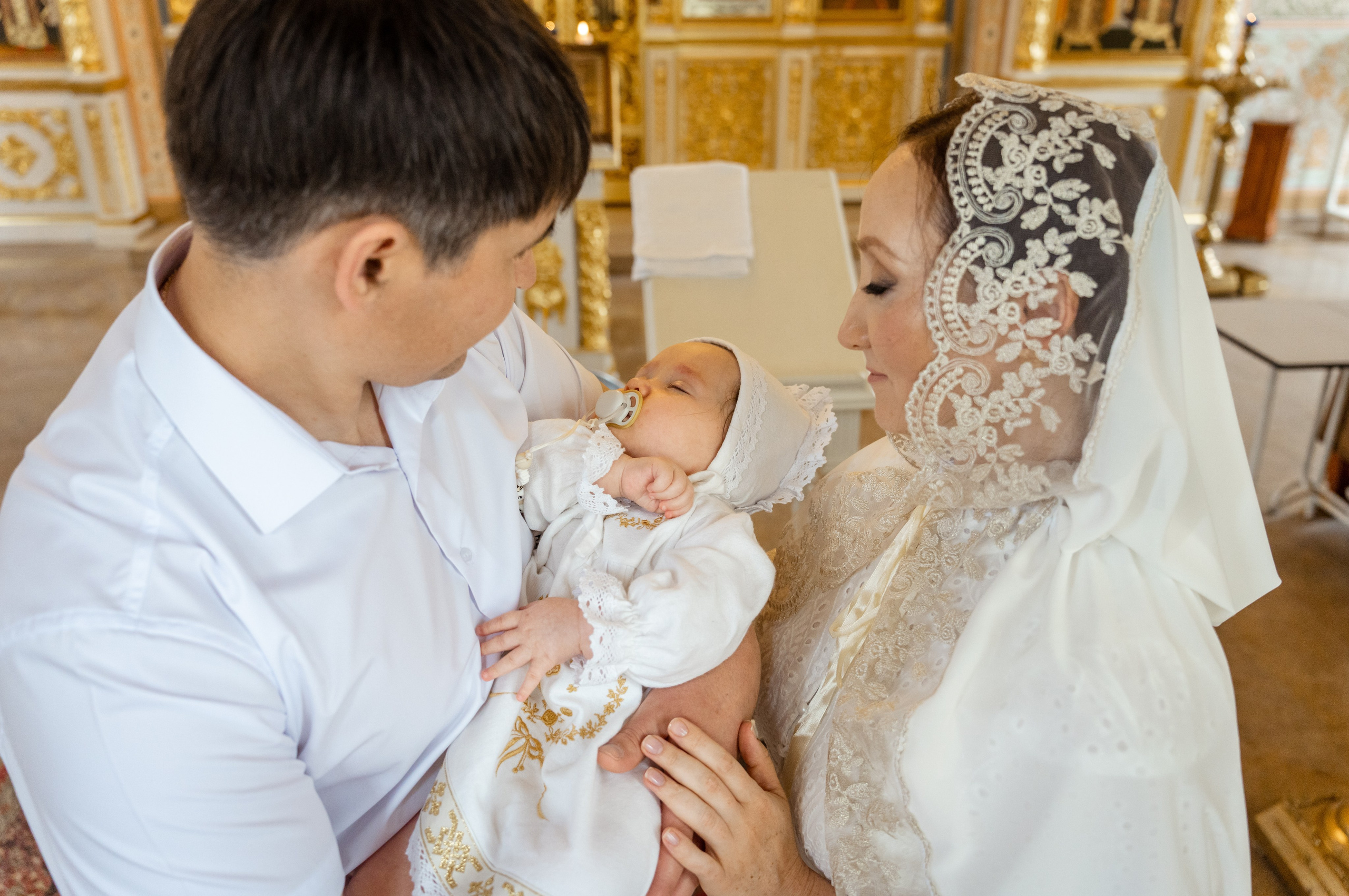 Крещение Есении в Успенском соборе Тульского Кремля. Фотограф на Крещение Тула и Венчание в Туле, детский и семейный фотограф