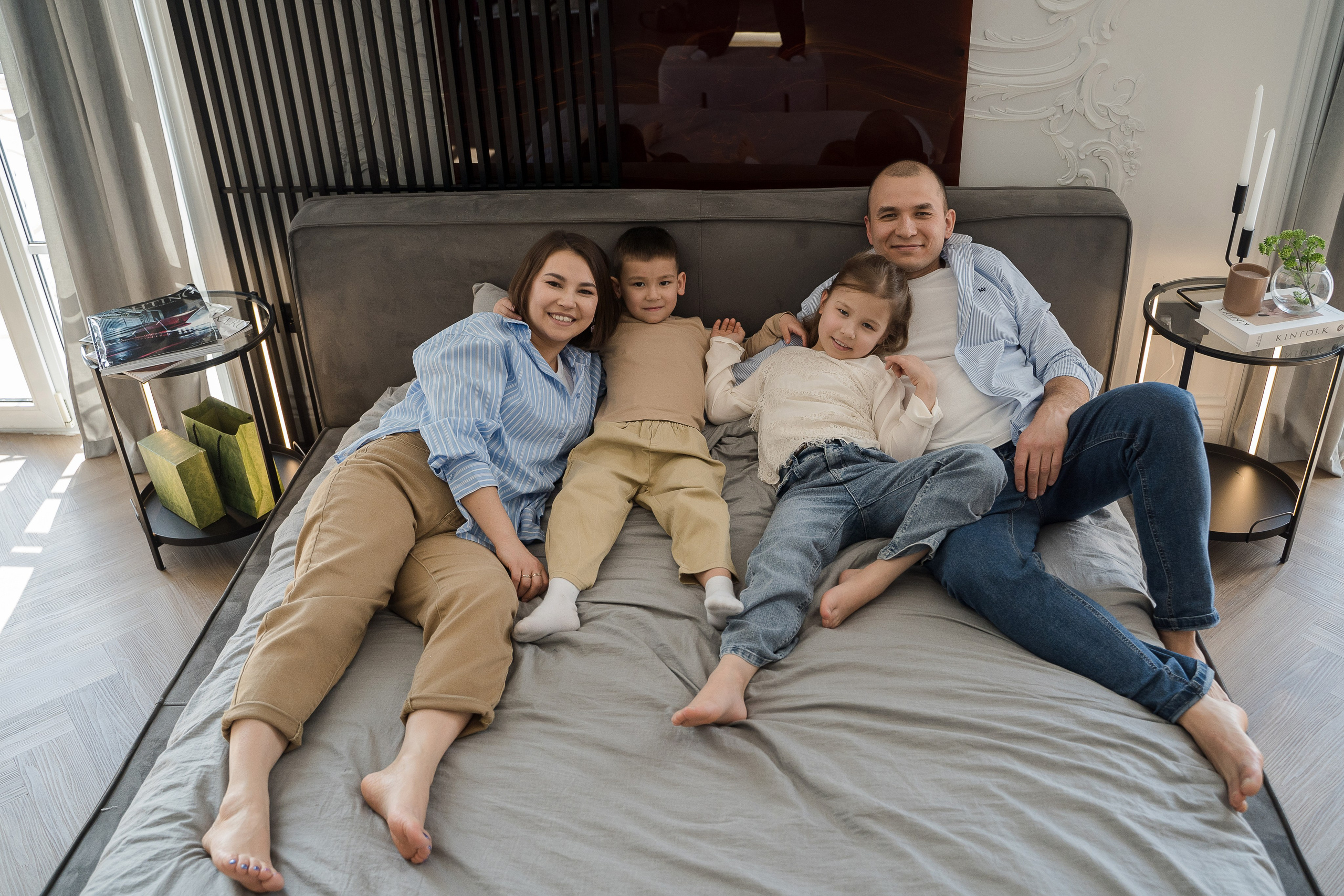 Парадный семейный портрет. Свадебный и семейный фотограф в Пушкине и Санкт-Петербурге Мария Филиппова