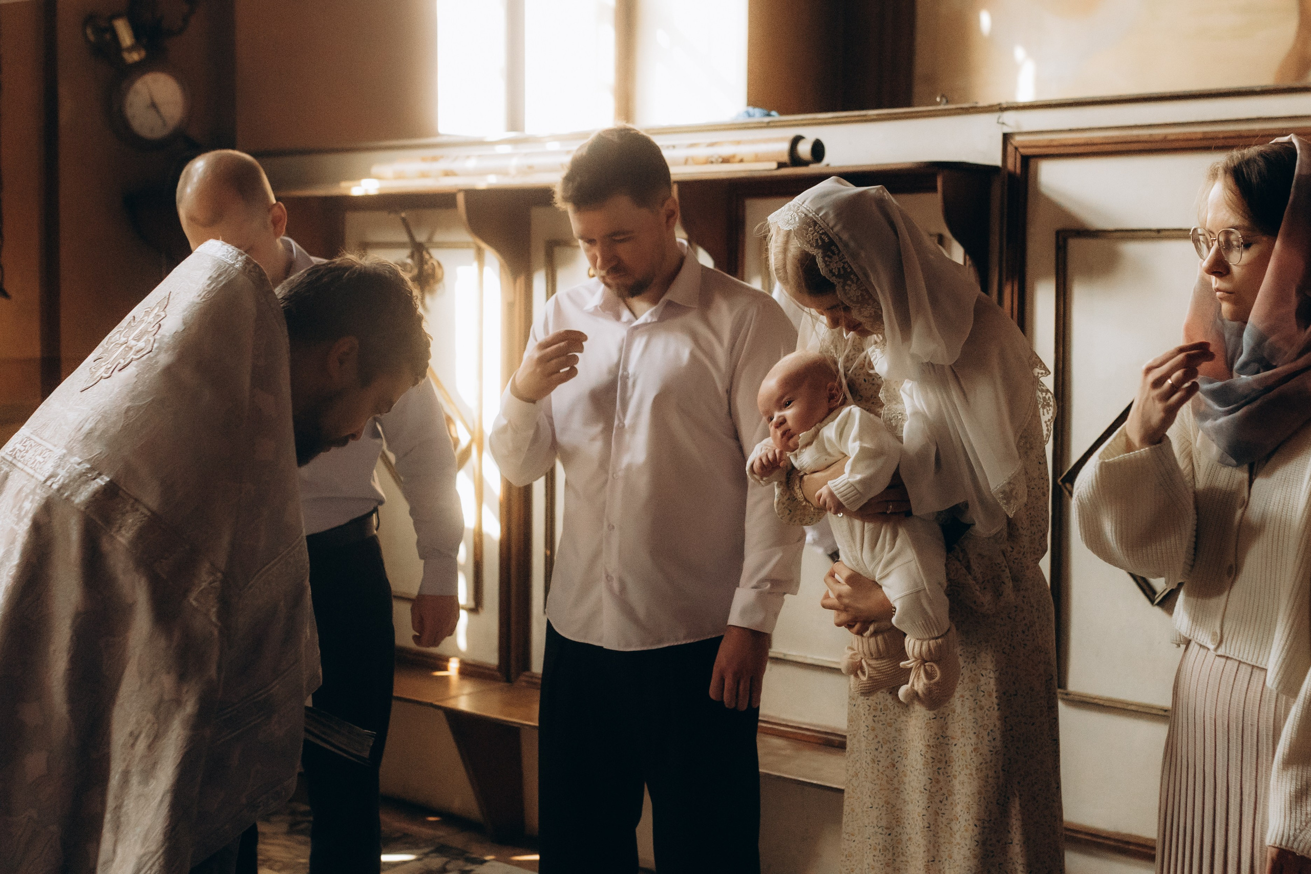 Таинство Крещения Арсения. Семейный фотограф Москва Наталия Осьмакова