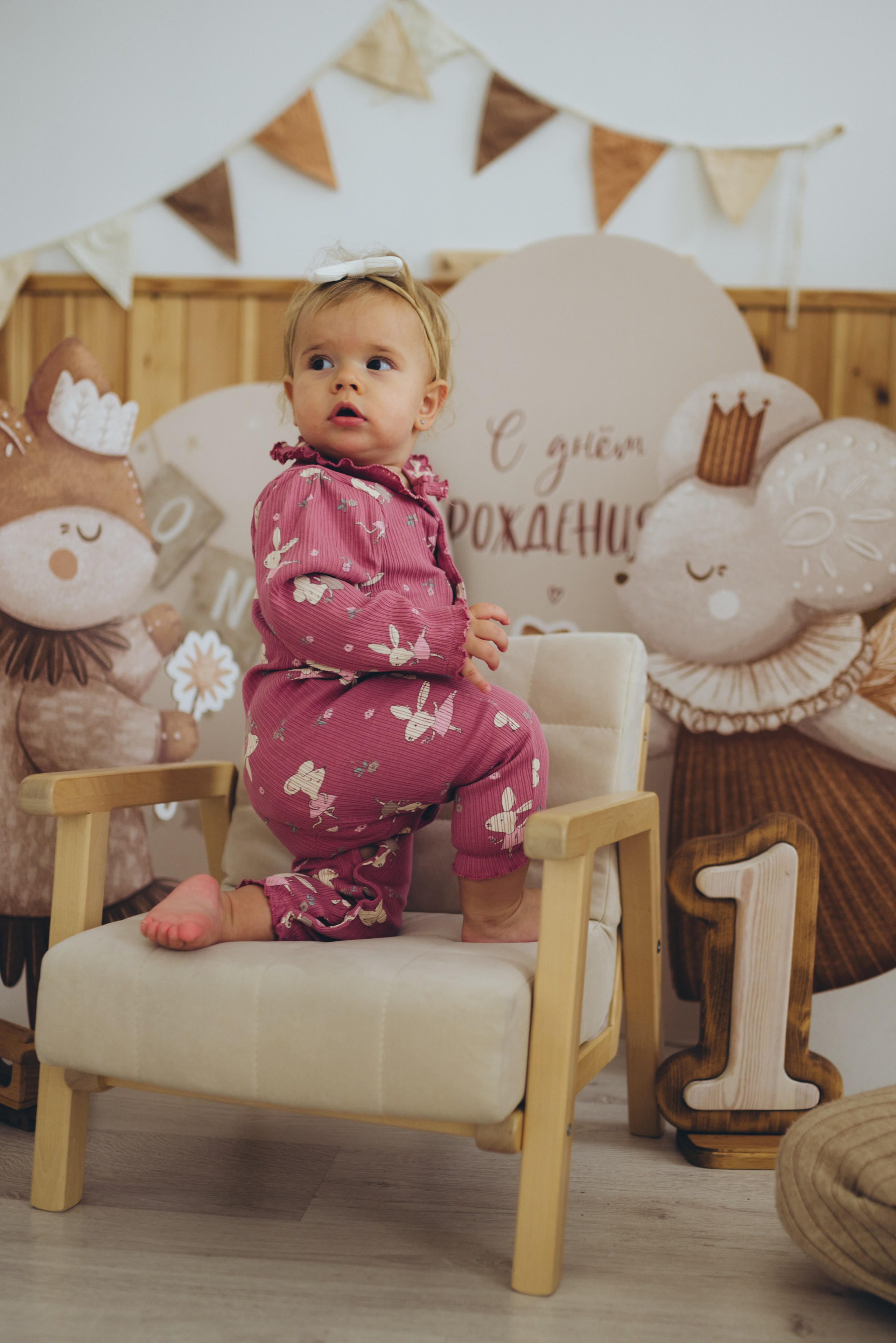 Годовасие Лизы. Семейный и детский фотограф в Щелково Алена Дробот