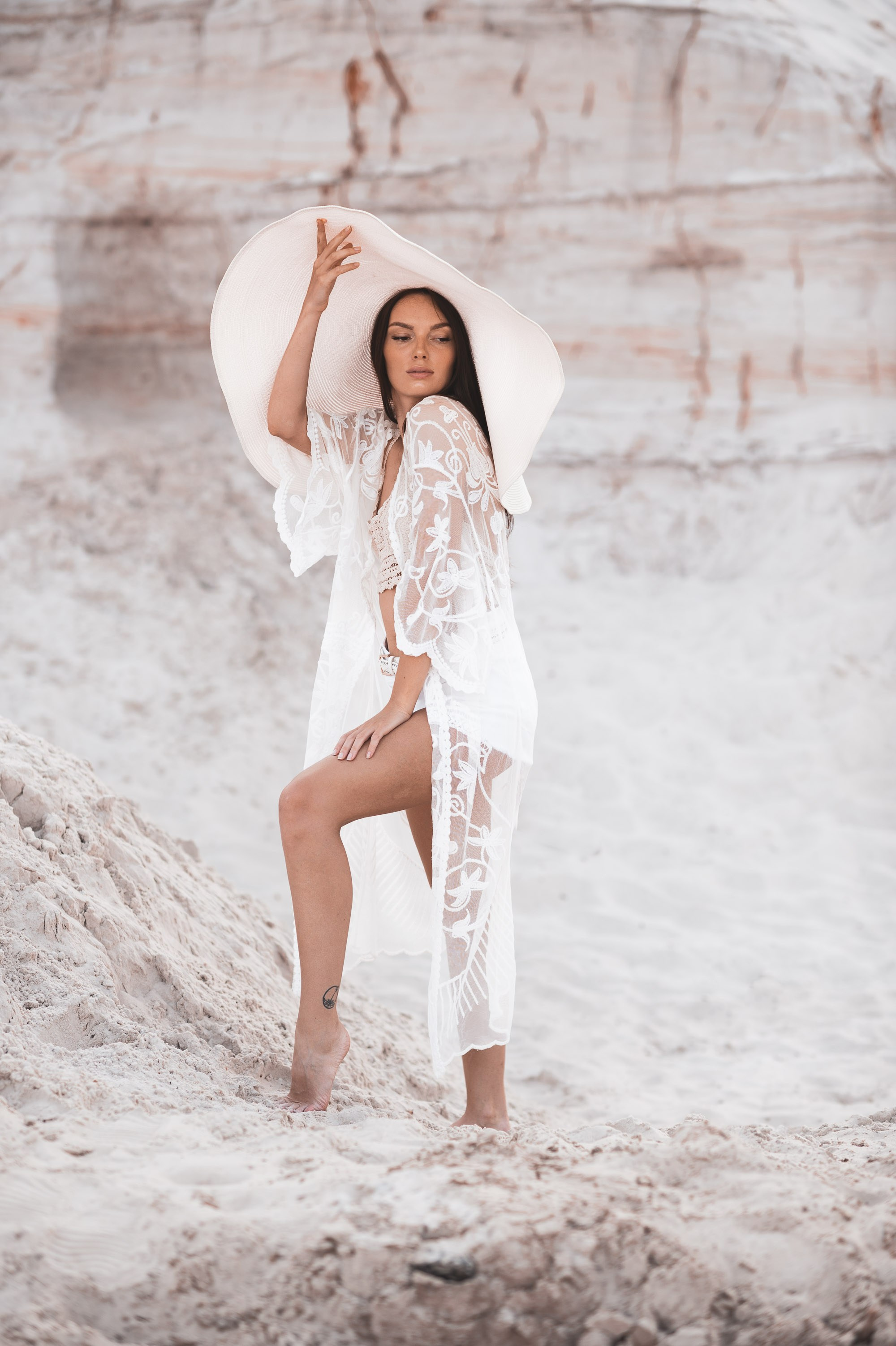 Фотосессия в песчаном карьере. Фотосессии в Москве, женский и семейный фотограф Юлия Михайленко