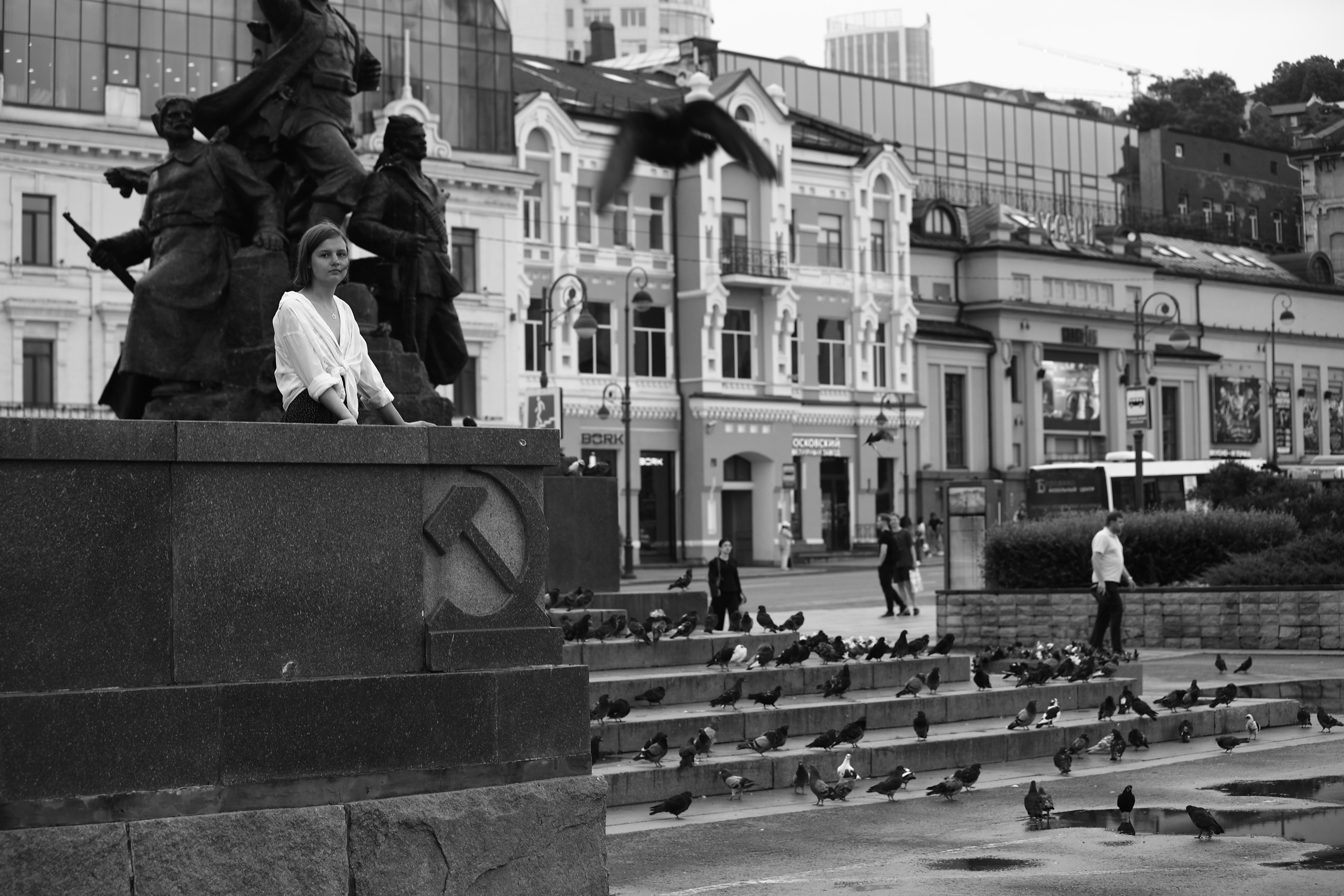 Городской портрет. Валентина. Репортажный Фотограф во Владивостоке и России Осипчук Дмитрий