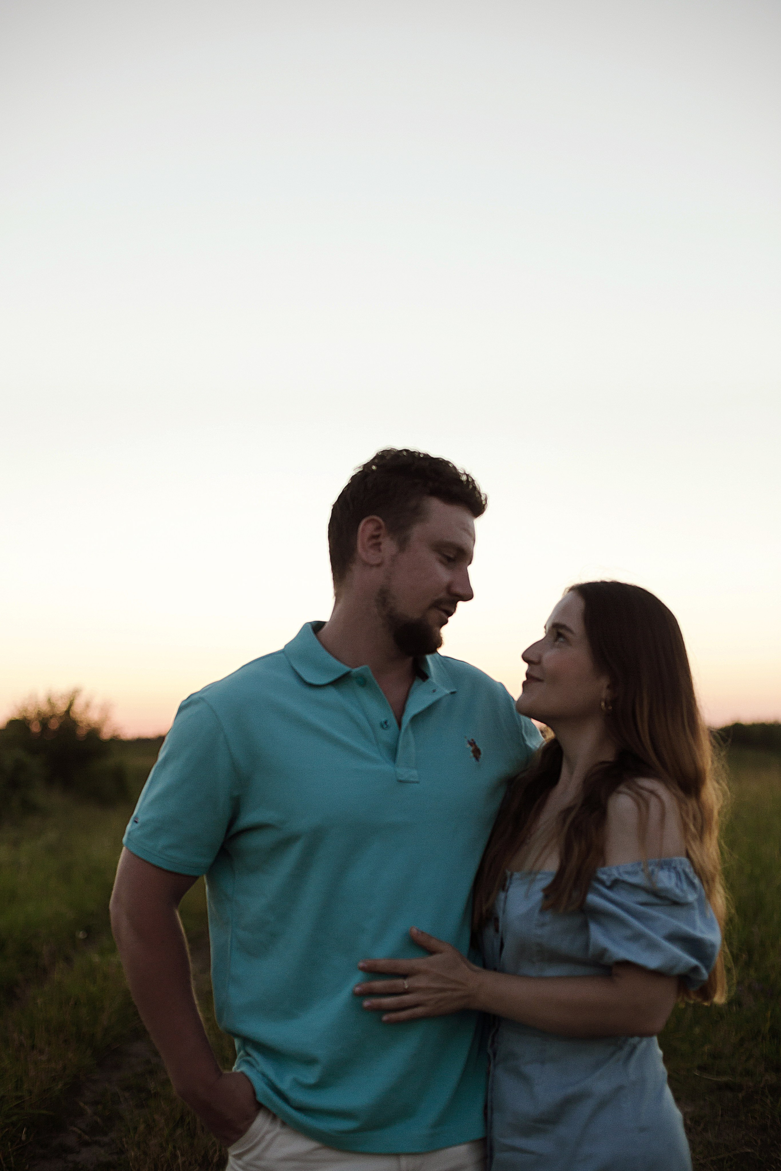 Колтушские высоты — Марина и Сергей. Портретный фотограф в Санкт-Петербурге Элина Ситникова