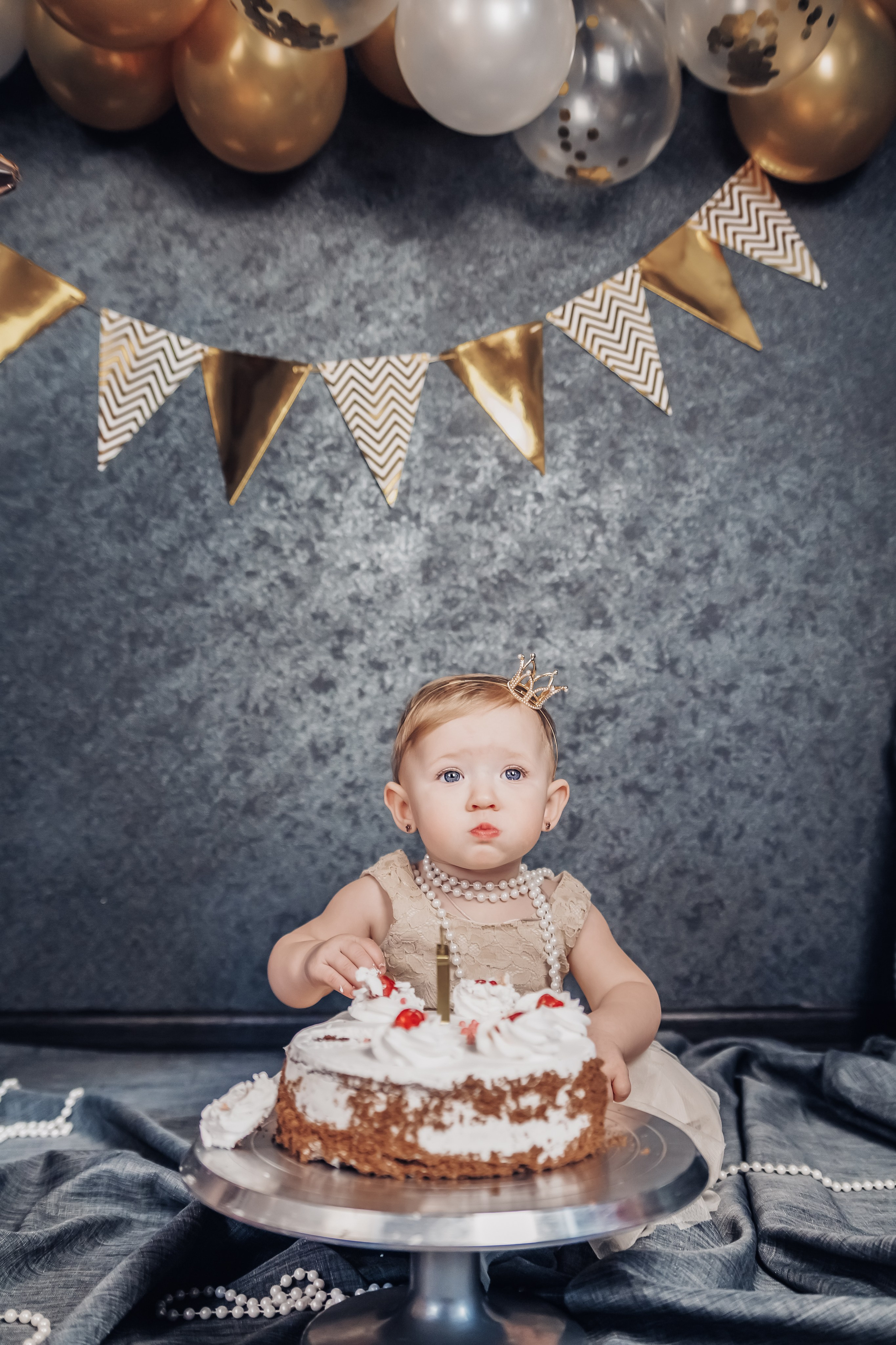 Первый день рождения!. Детский и семейный фотограф в Бердске и Новосибирске Дарья Гребнева