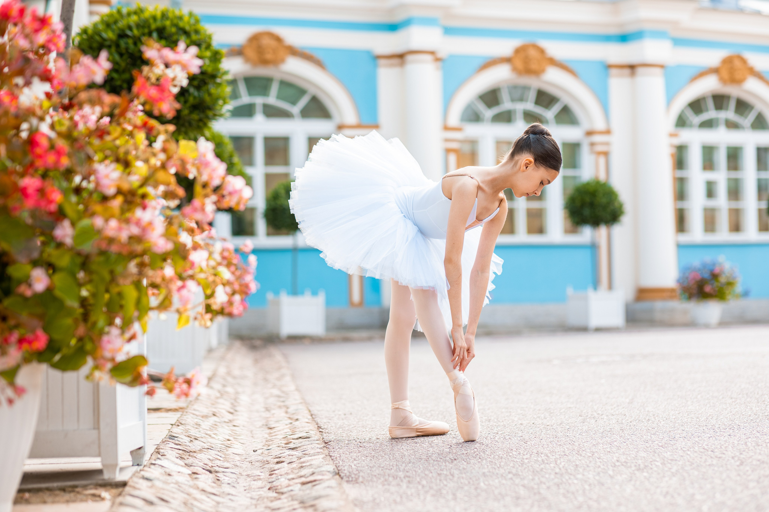 Балетная съёмка на улице. Балетный фотограф Алина Ханько — Душа Балета