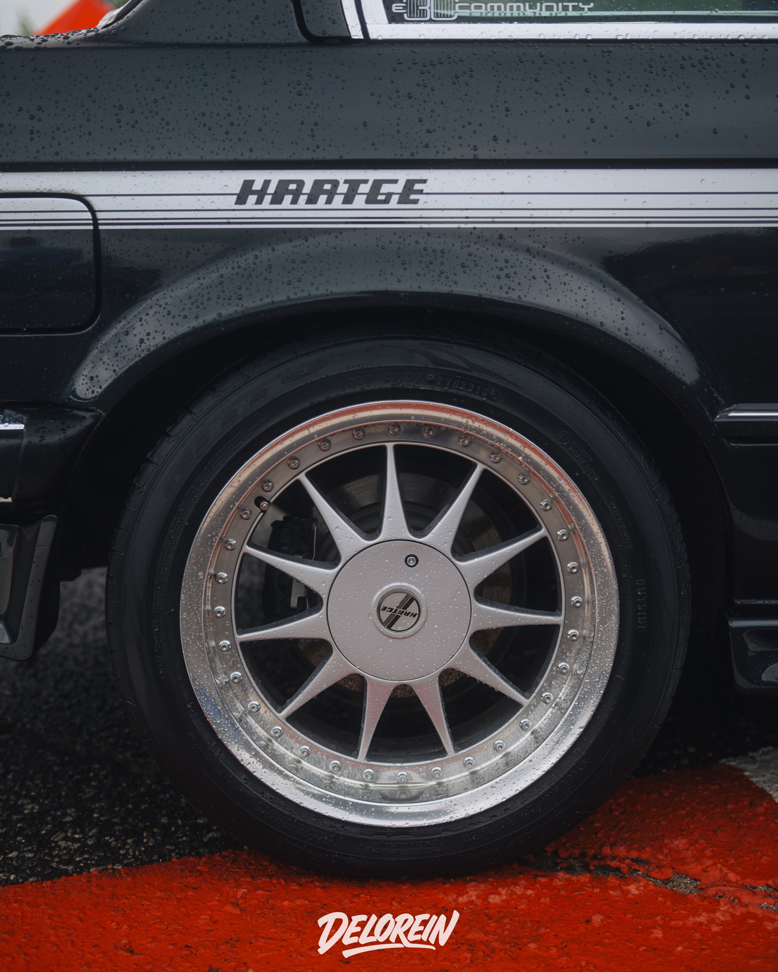 BMW E30 Hartge H35. DeLorein