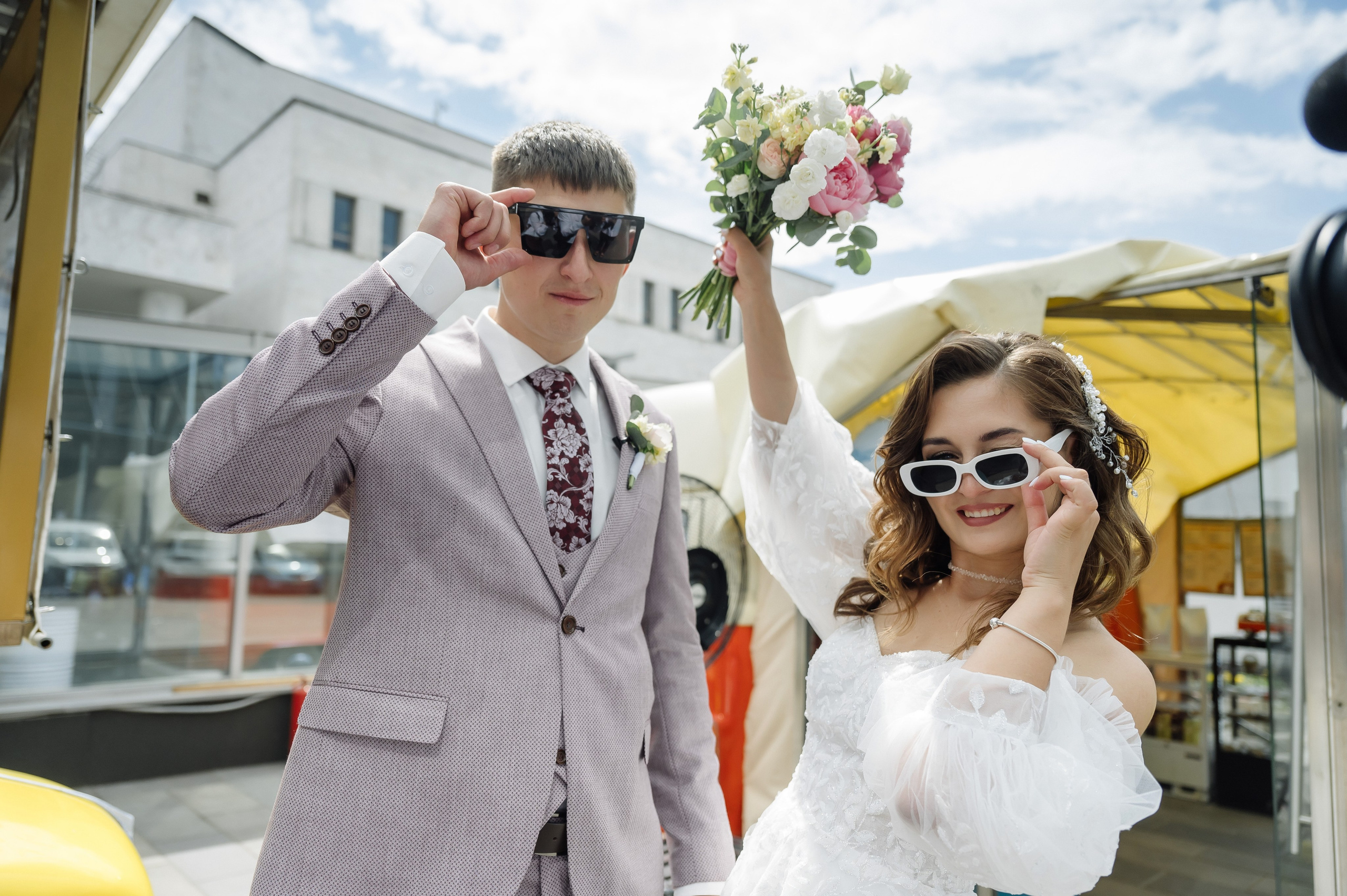 фотосессия на набережной Енисея 