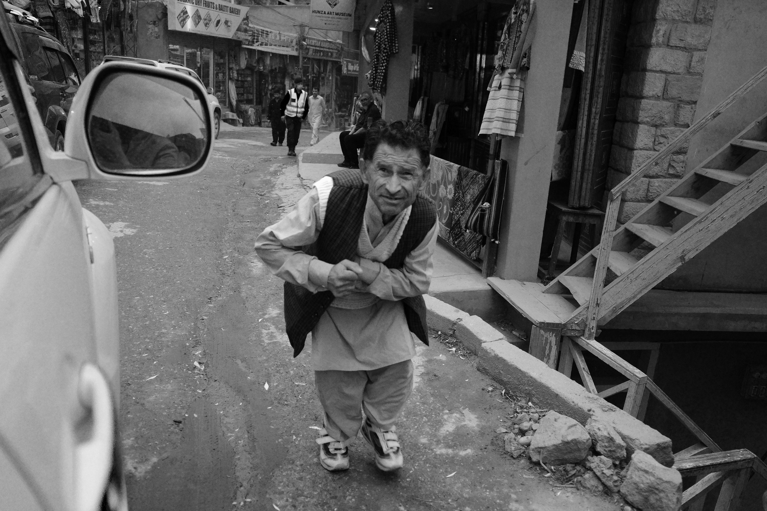 Прохожий, долина Хунза