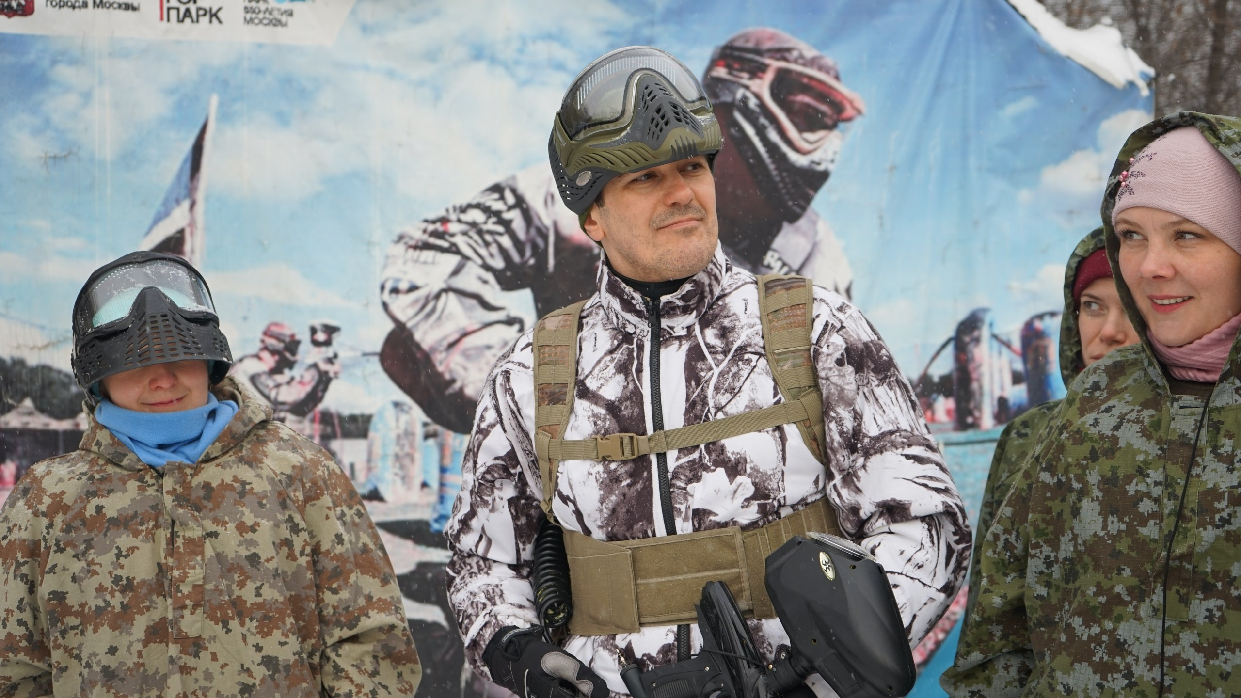 Пейнтбол + шашлыки | 21.02.2021. Галерея Фантим