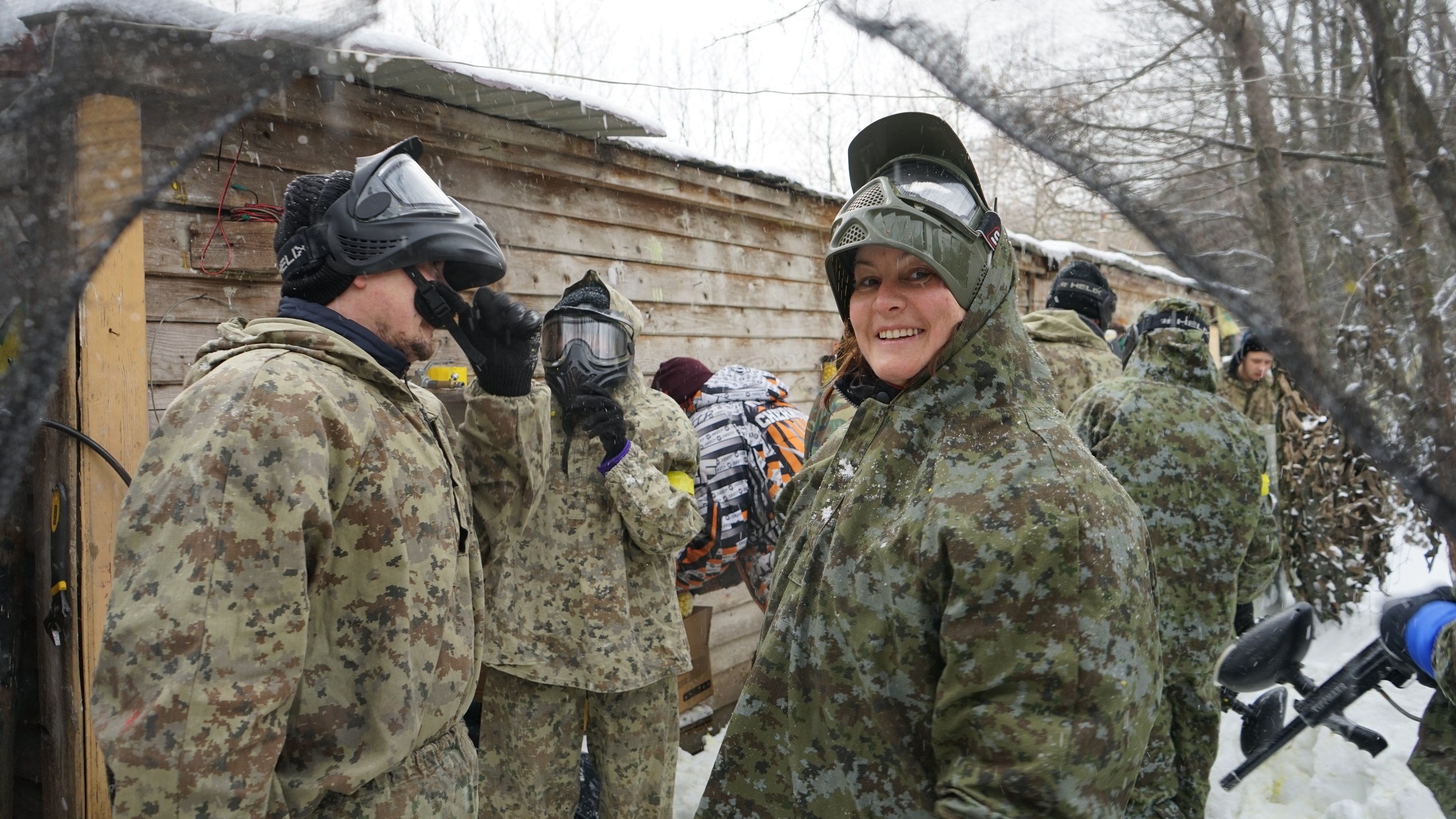 Пейнтбол + шашлыки | 21.02.2021. Галерея Фантим