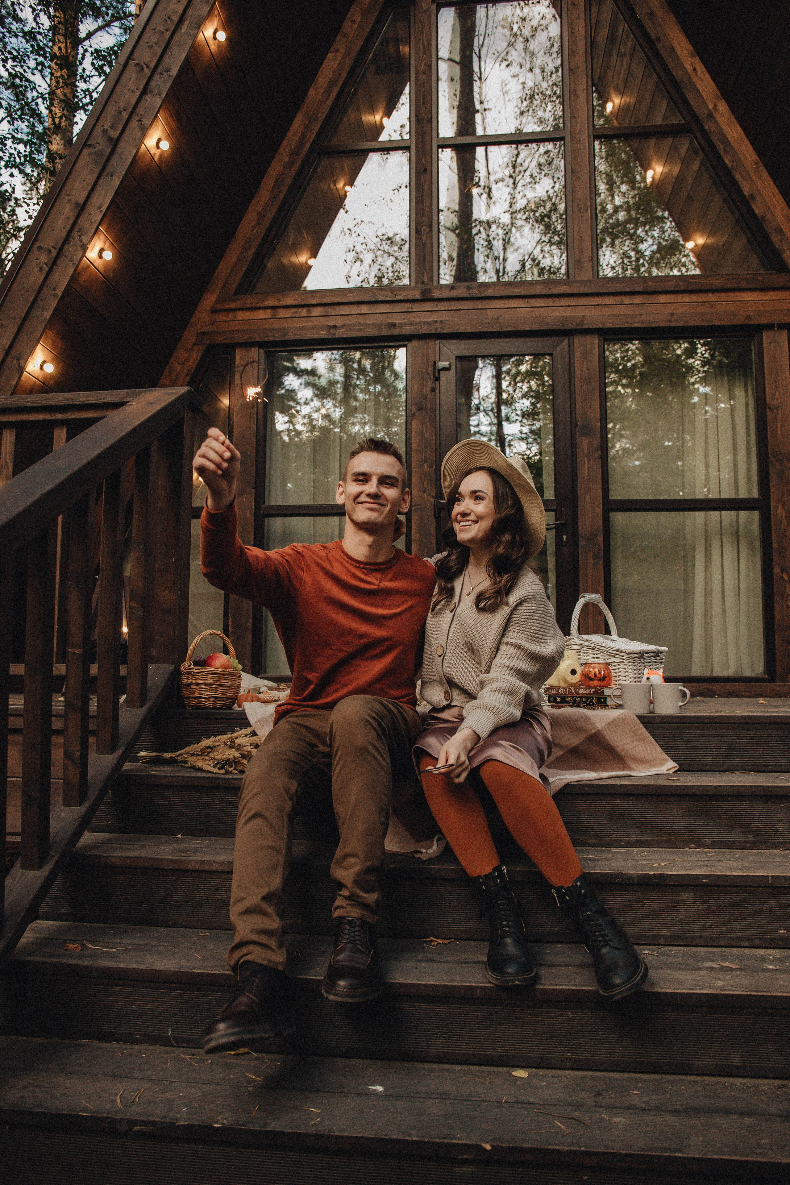 Макс & Кристина. Домик в лесу. Свадебный и семейный фотограф Пушкин Царское Село СПБ Питер Санкт-Петербург и Рязань Ольга Козлова