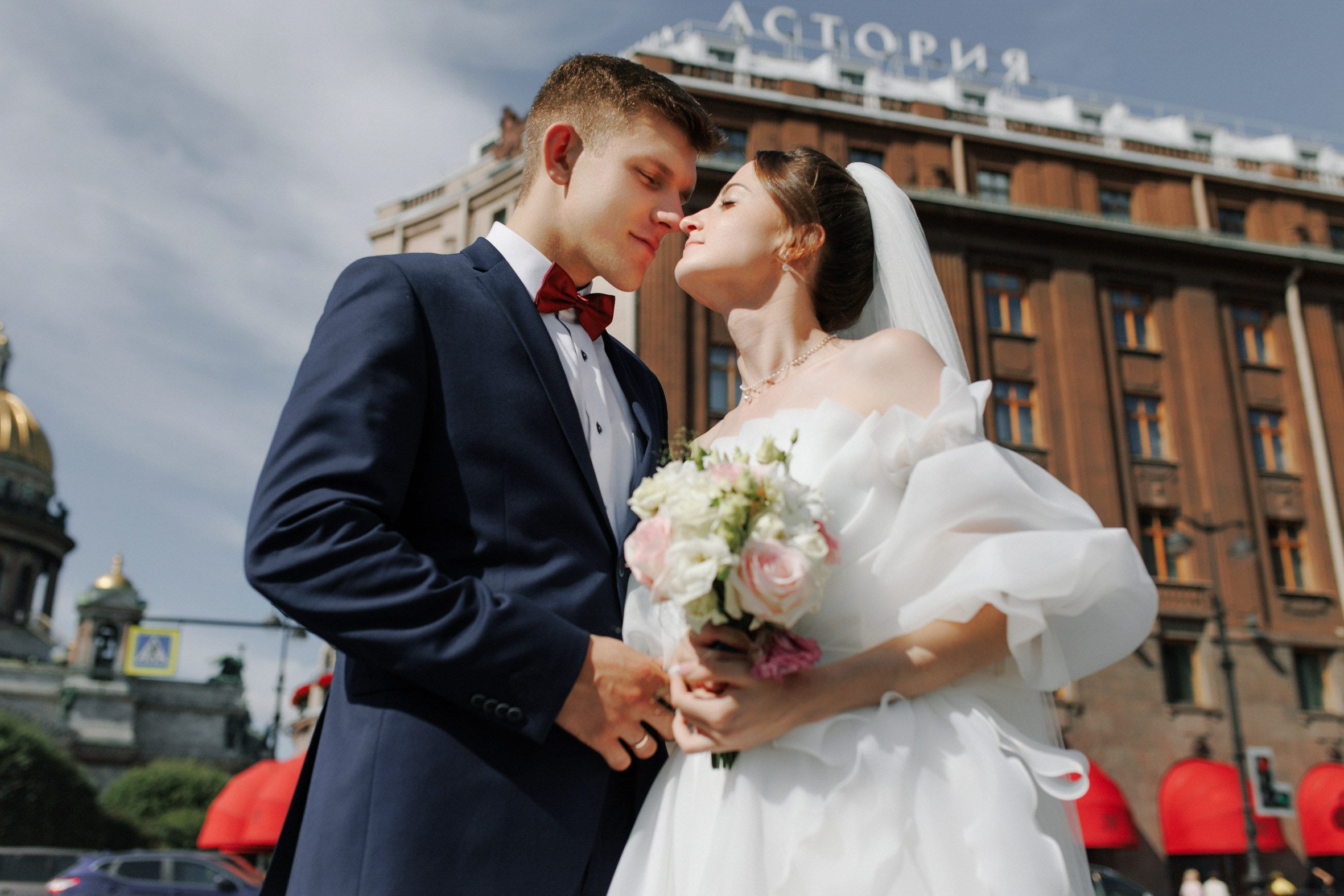 Свадебная фотосессия в Пушкине. Свадебный фотограф СПБ