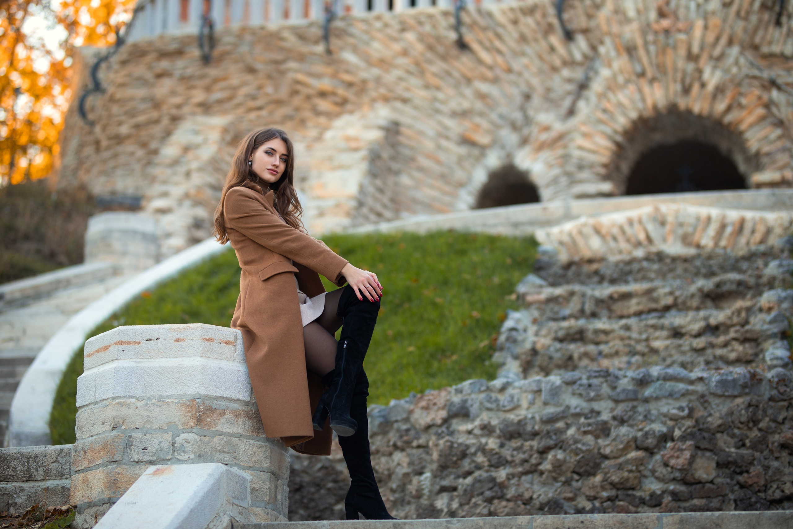 Осенняя съемка с Анастасией на природе в формате для «себя»