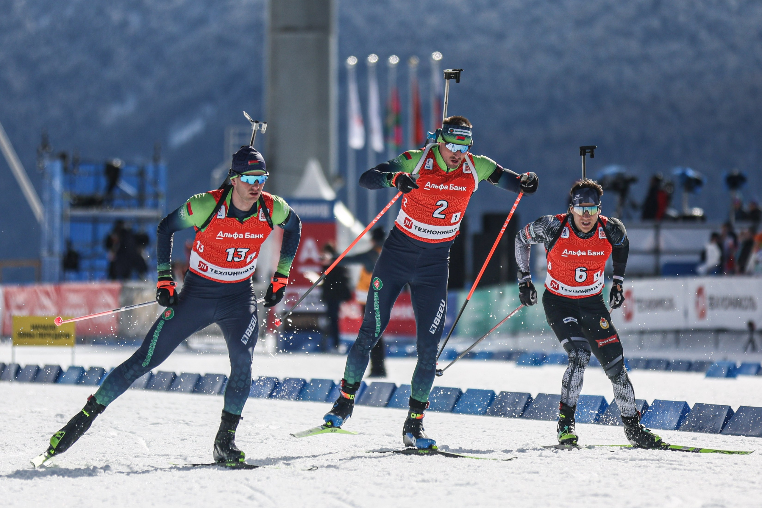 Биатлон Эстафета