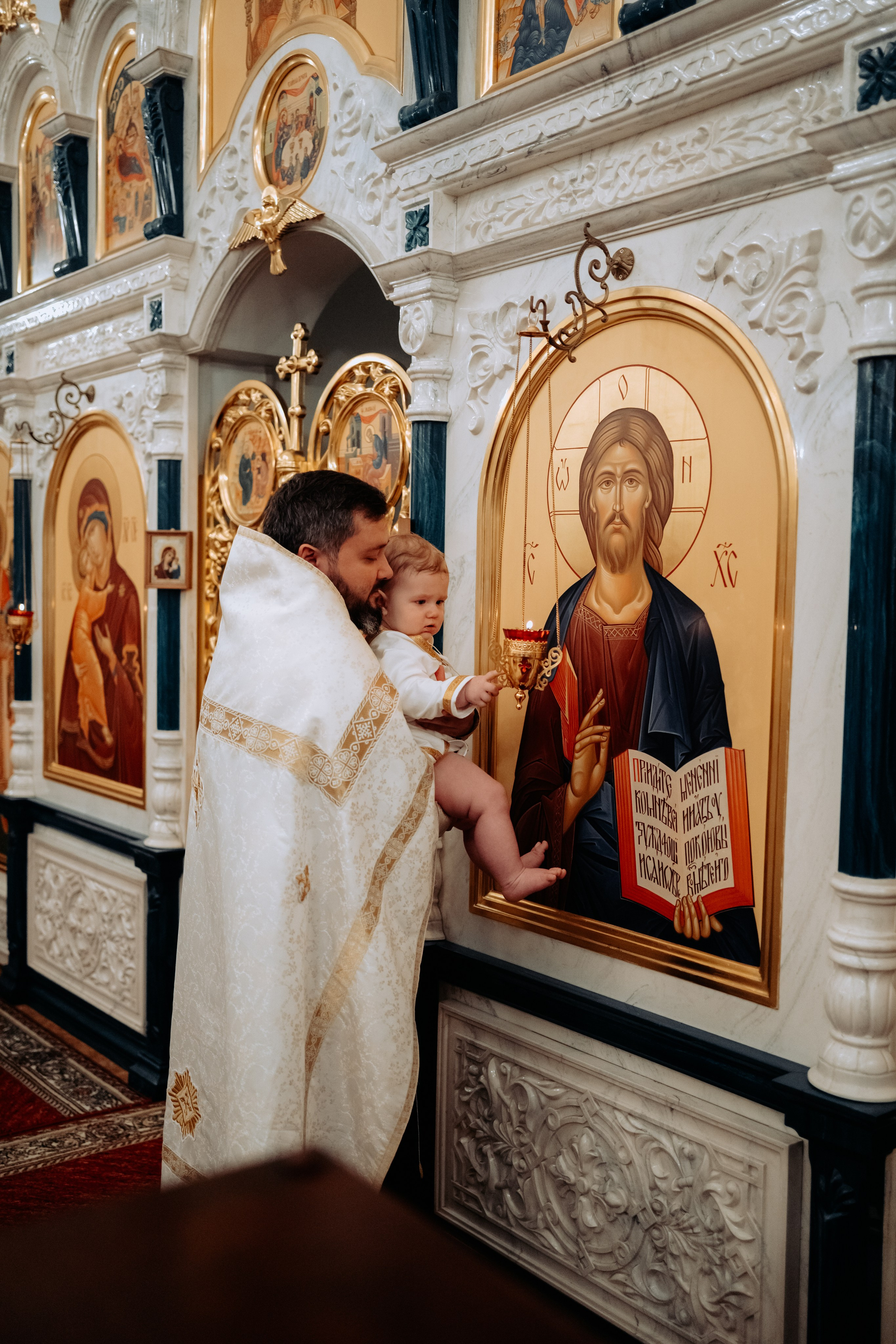Фотосессия крещения в парке Елочки Домодедово. Семейный фотограф в Москве и в Домодедово Екатерина Патракова