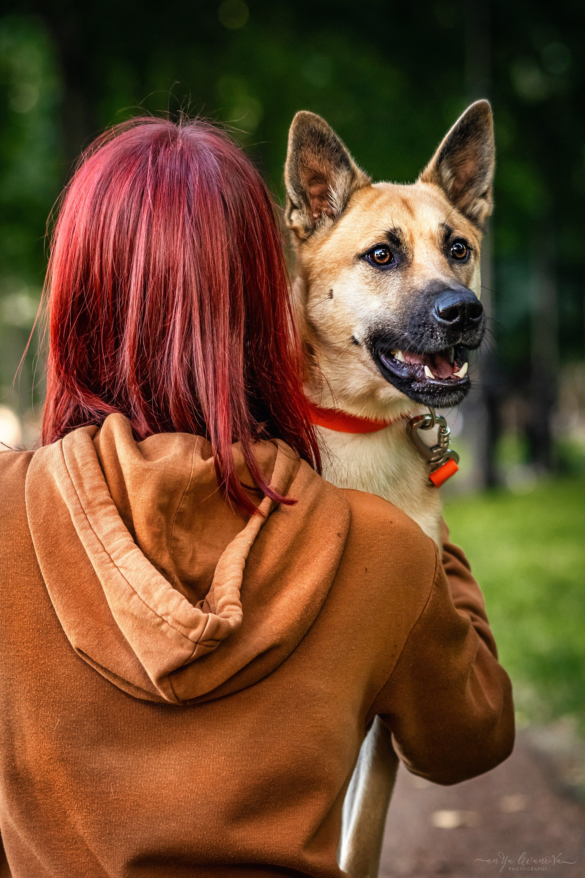 Лиза и Юки. Фотограф анималист Аня Ливанова | Рыбинск