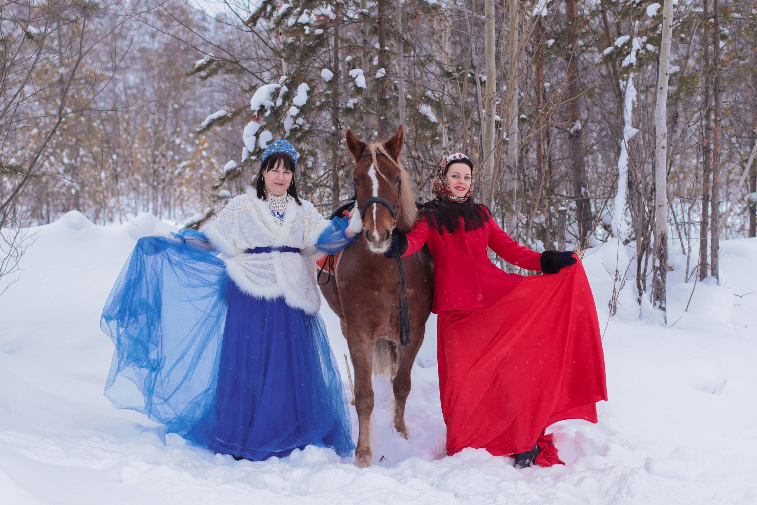 Конные съемки зимой. Фотограф в Сургуте Брызгунова Анастасия