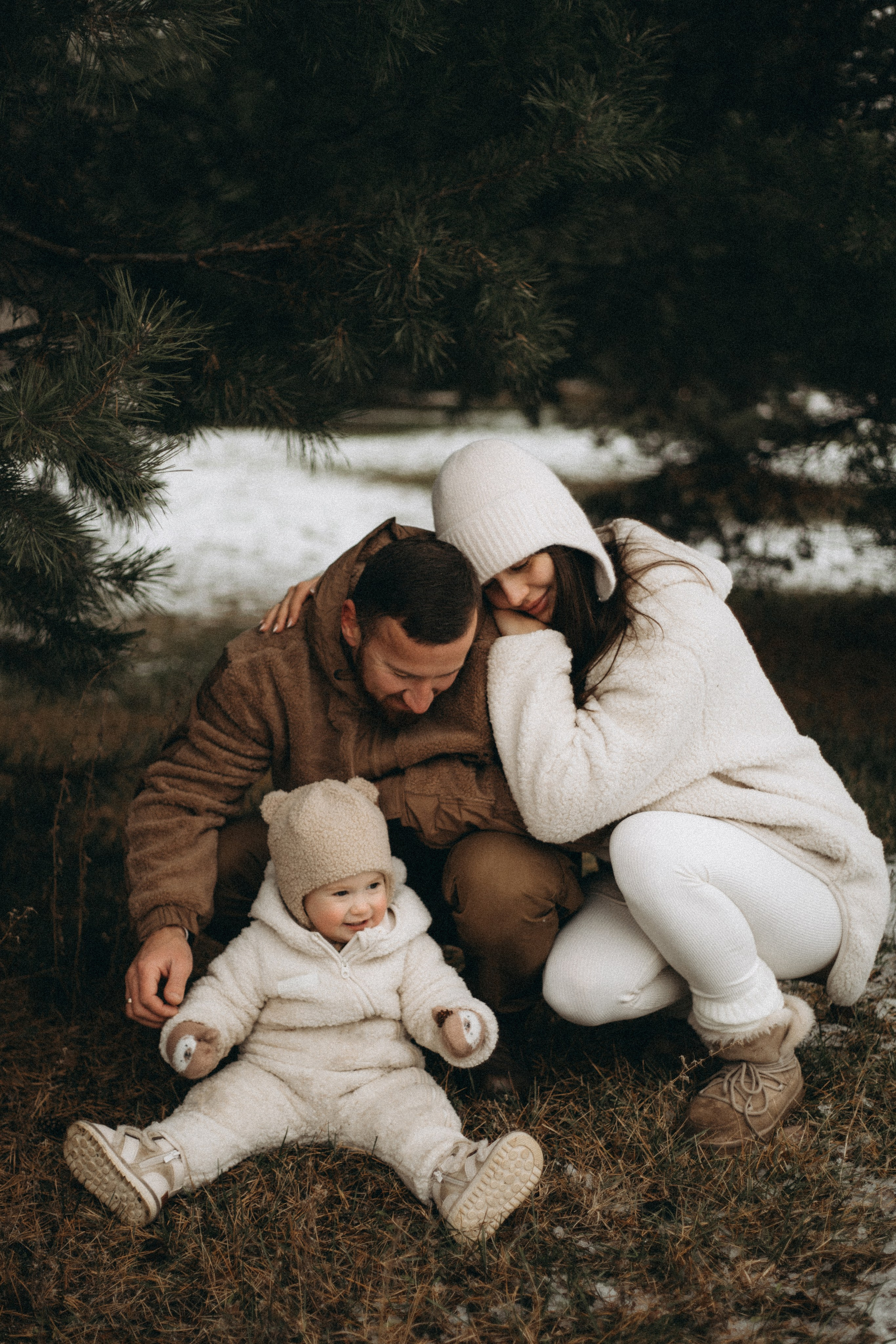 Первый снег. Фотограф в Москве Диана Малимон