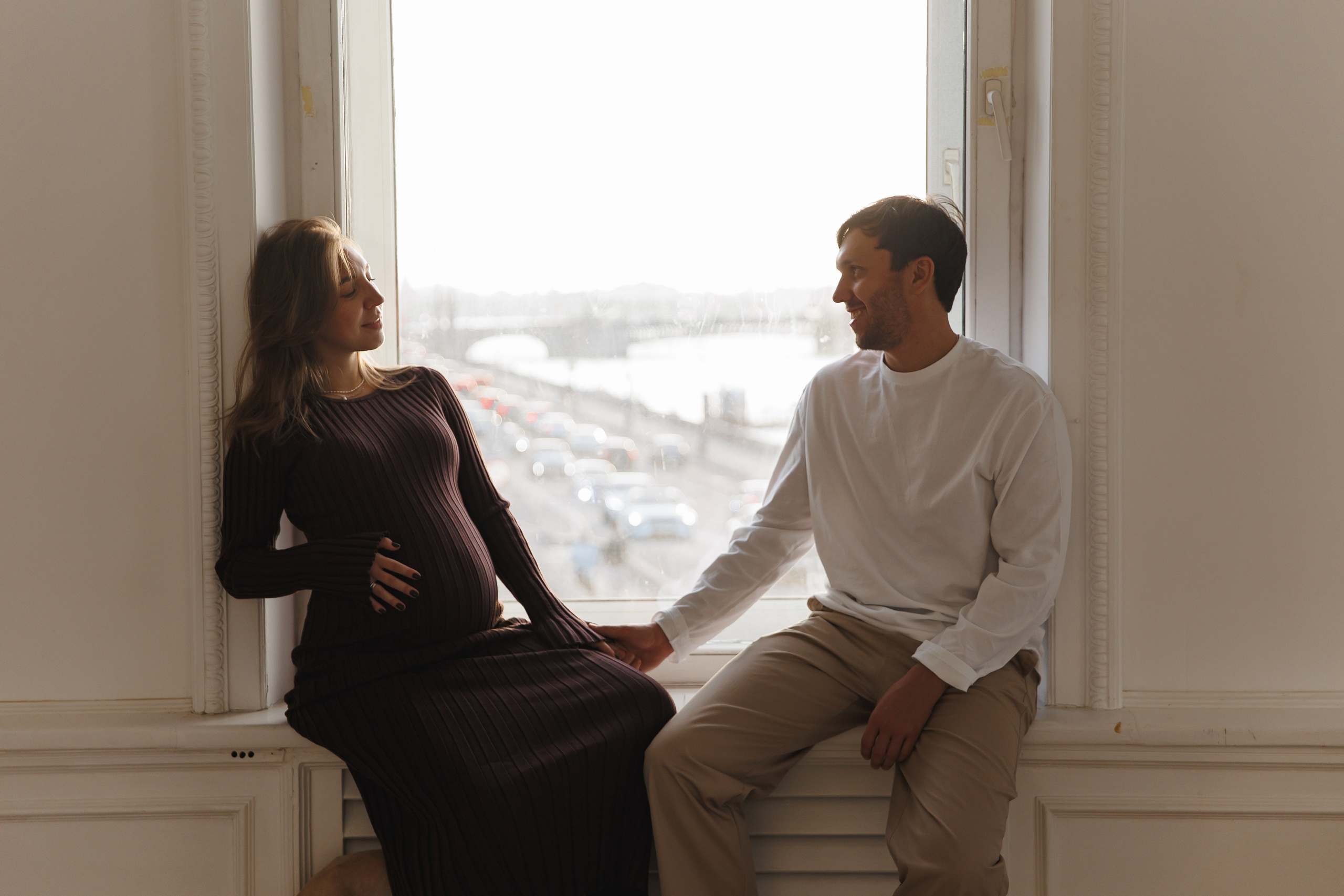 Вика и Егор в ожидании. Wedding photographer in St. Petersburg, Europe and Israel Anna Agafon