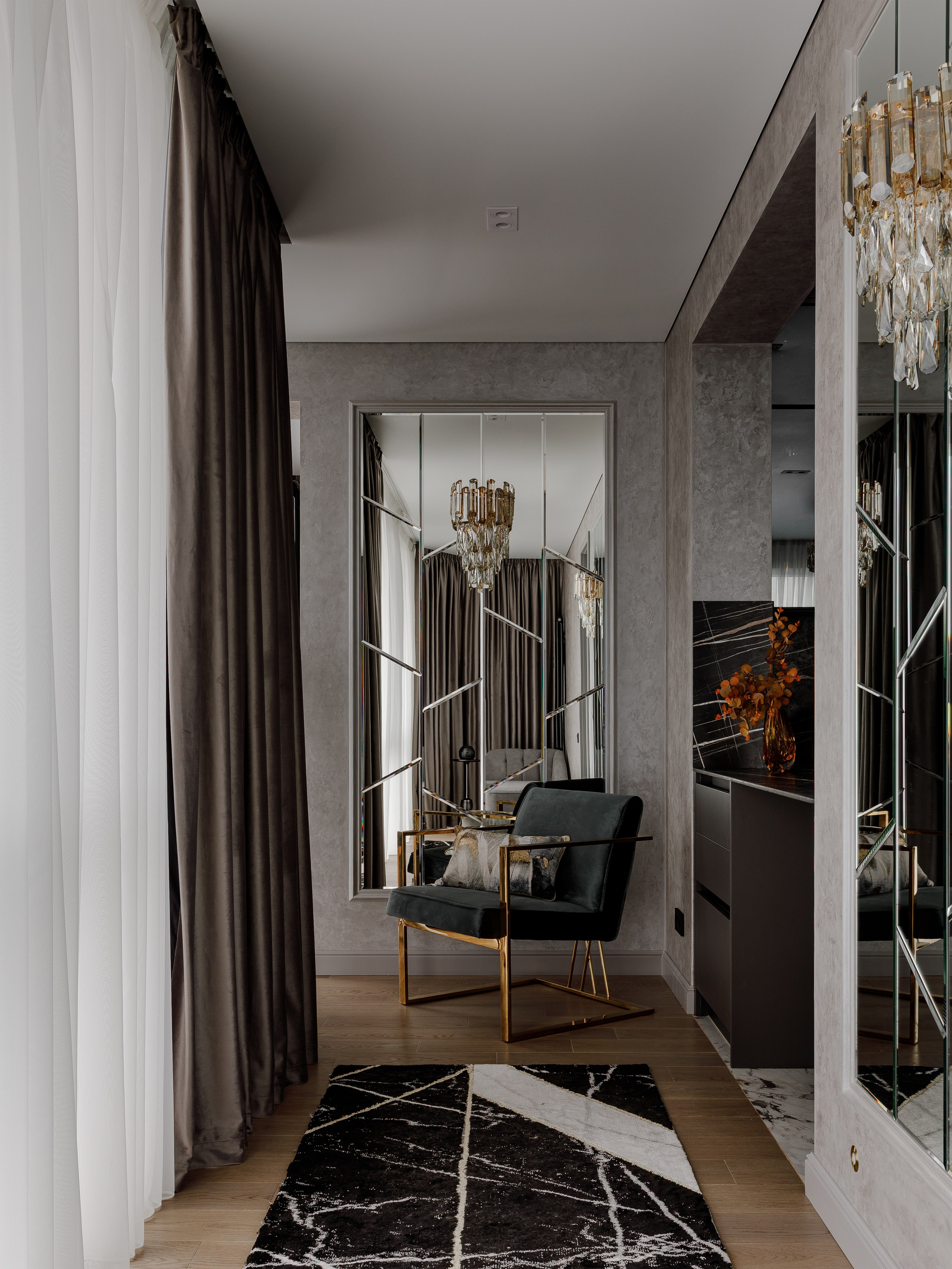 Дизайн Виктории Аббасовой, ЖК Прагма, Сочи. Интерьерный фотограф Москва