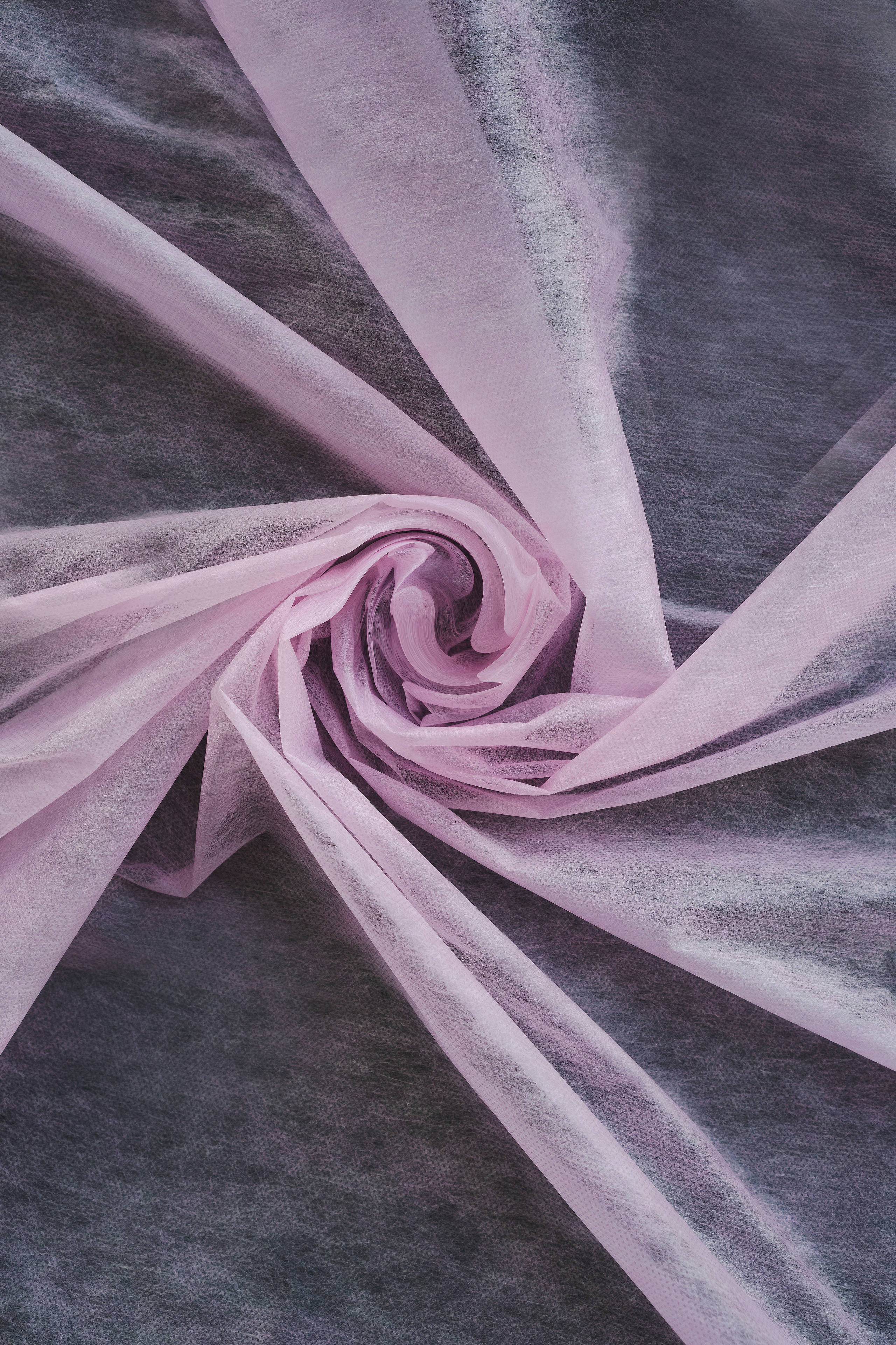 Скрученные одноразовые простыни, цвет розовый 