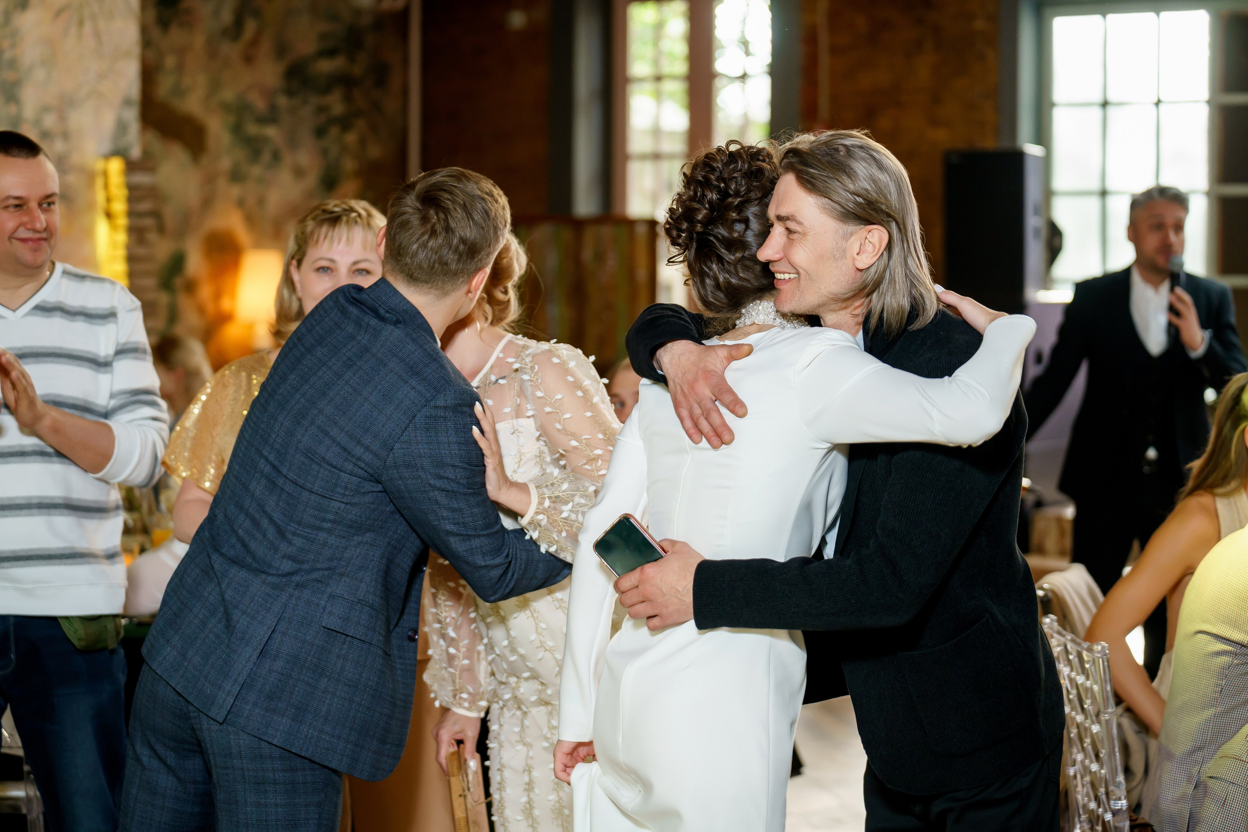 Александра и Иван. Свадебный банкет Loft Hall. Фотограф и видеограф в Москве и Московской области Мария Вишня