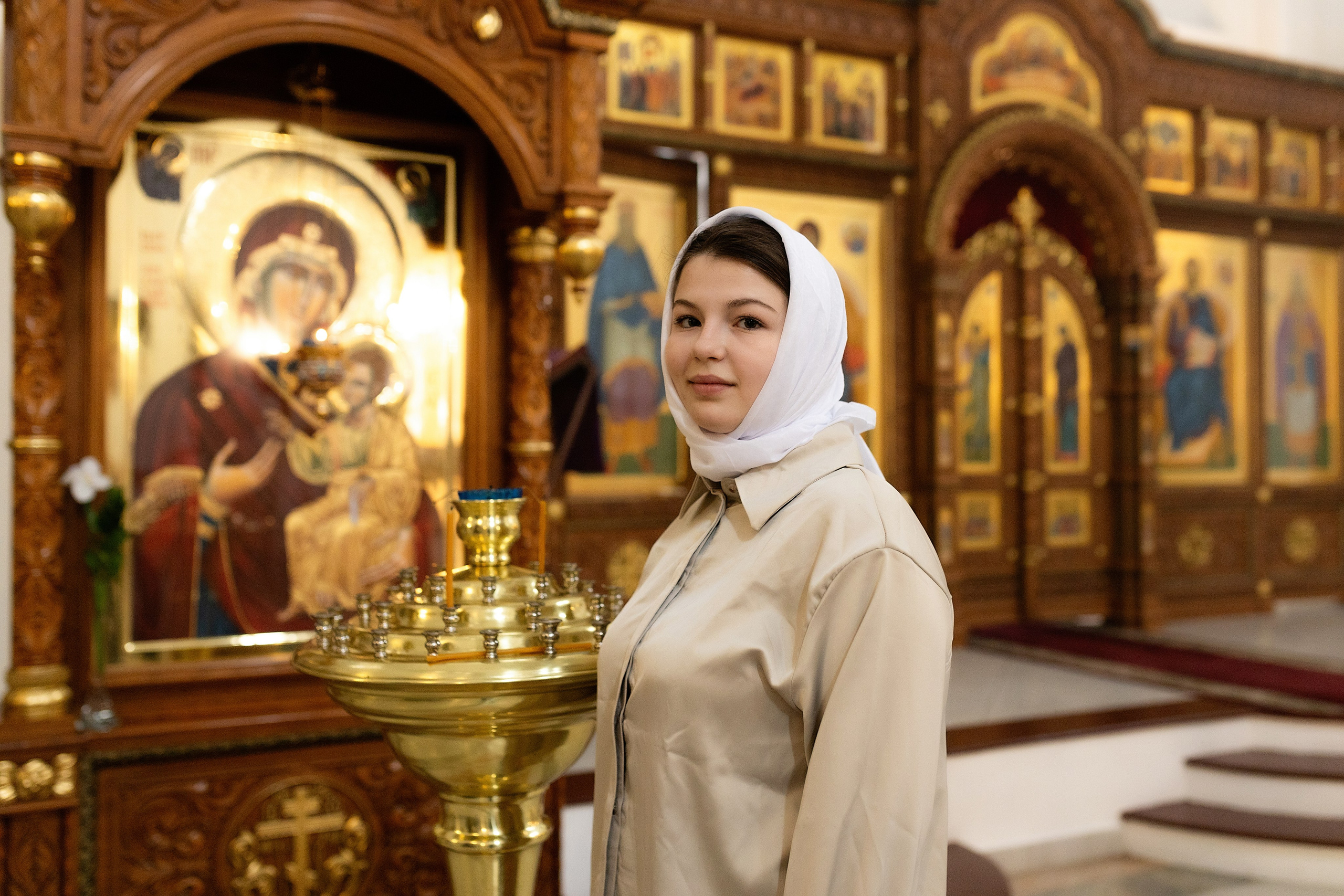 Таинство крещения Алисы. Фотограф в Железнодорожном и Балашихе