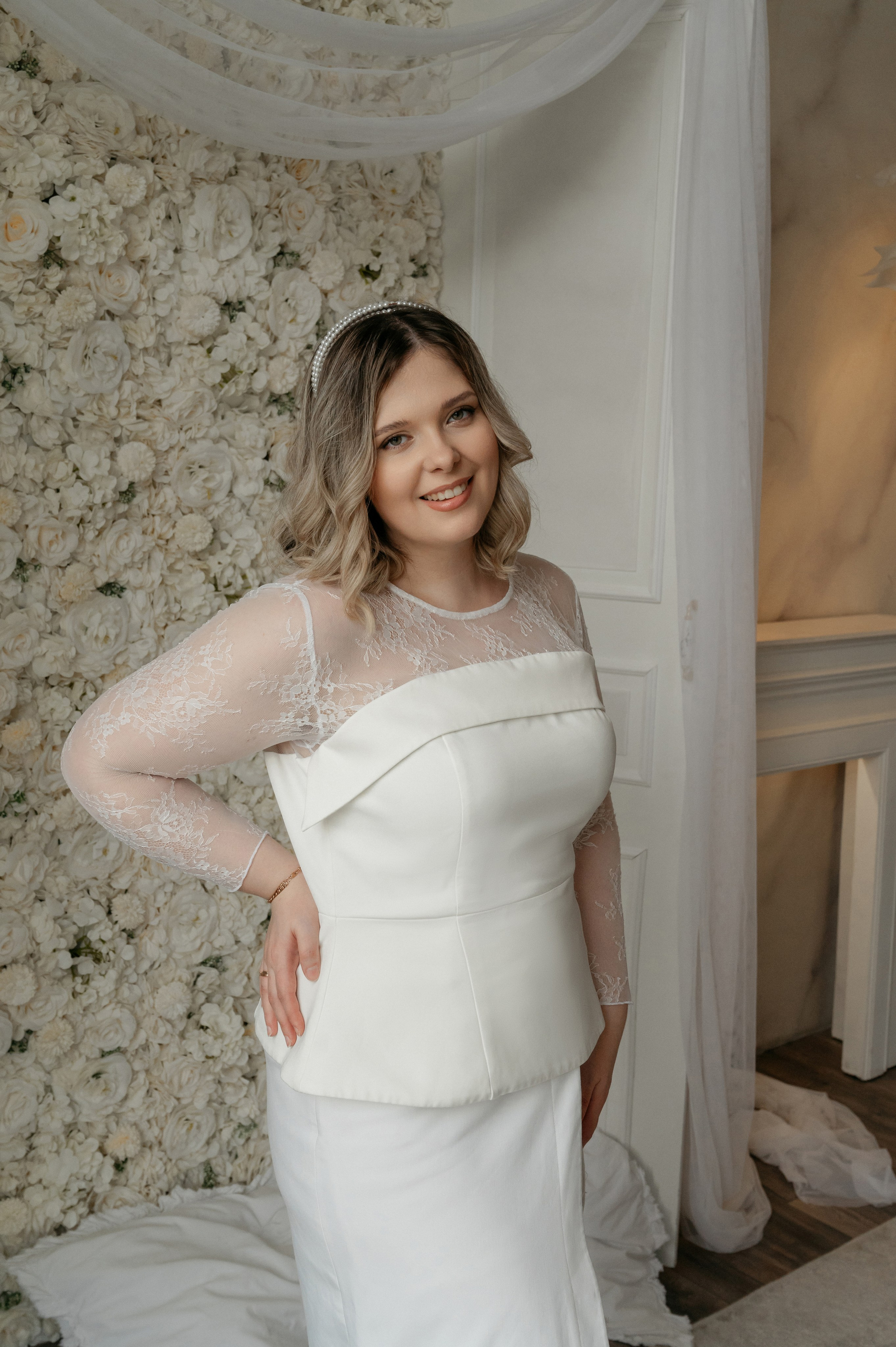 Годовасие малышки Киры в студии. Свадебный фотограф Мария Строгонова