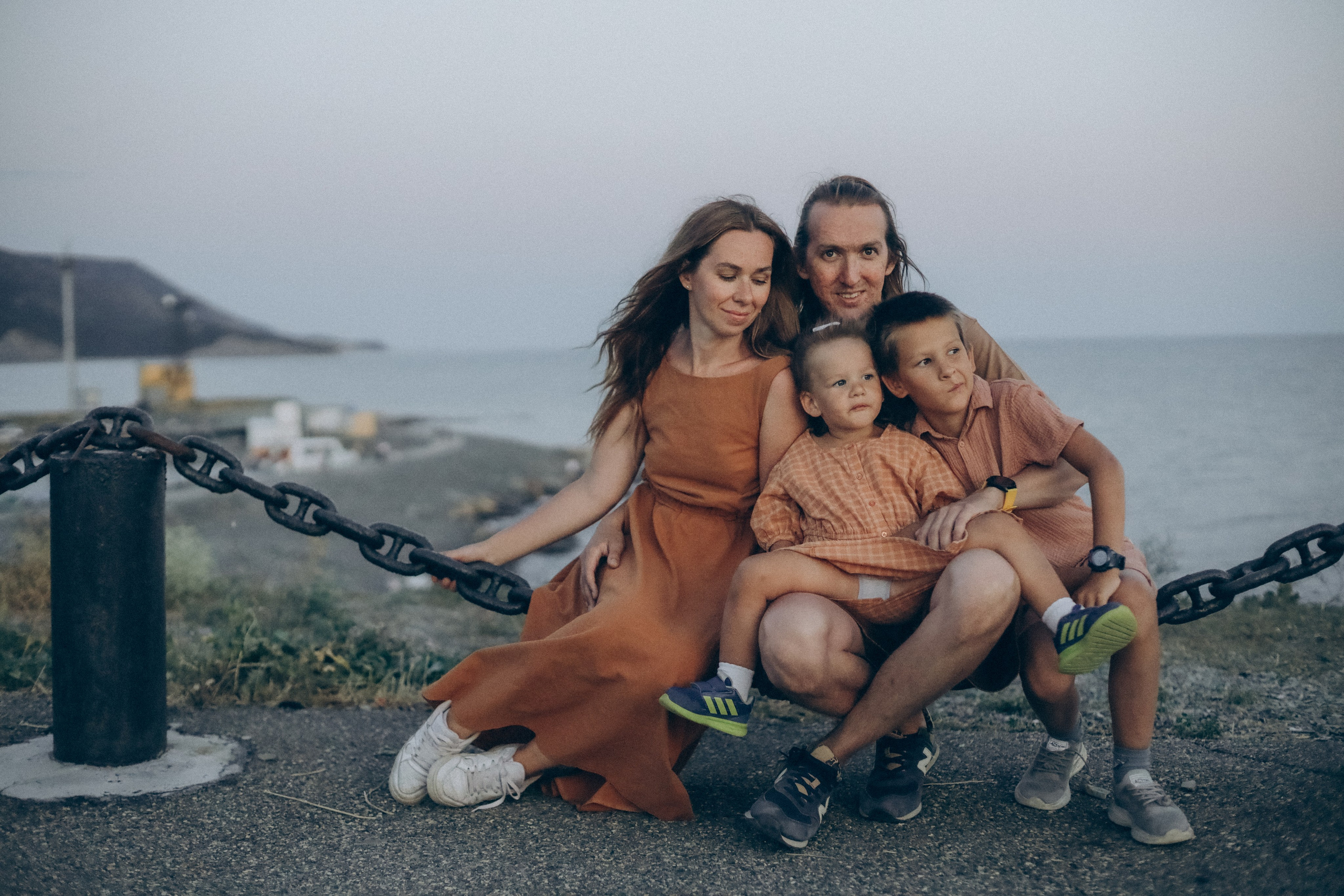 Татьяна, Алексей, Сергей и Аврора. Семейный фотограф Анапа