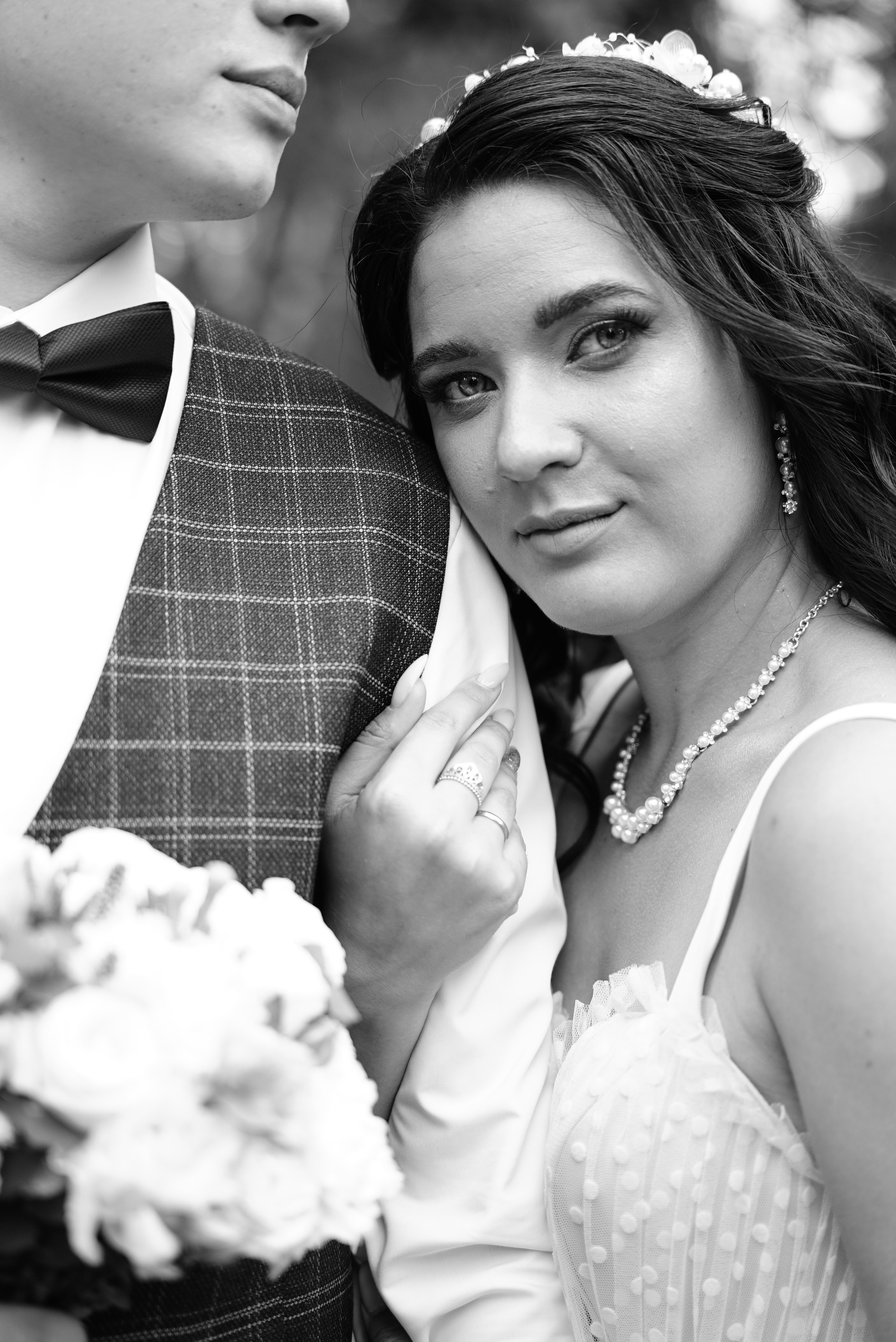 Антон и Маргарита чб. Свадебный фотограф в Самаре Анна Ковалева