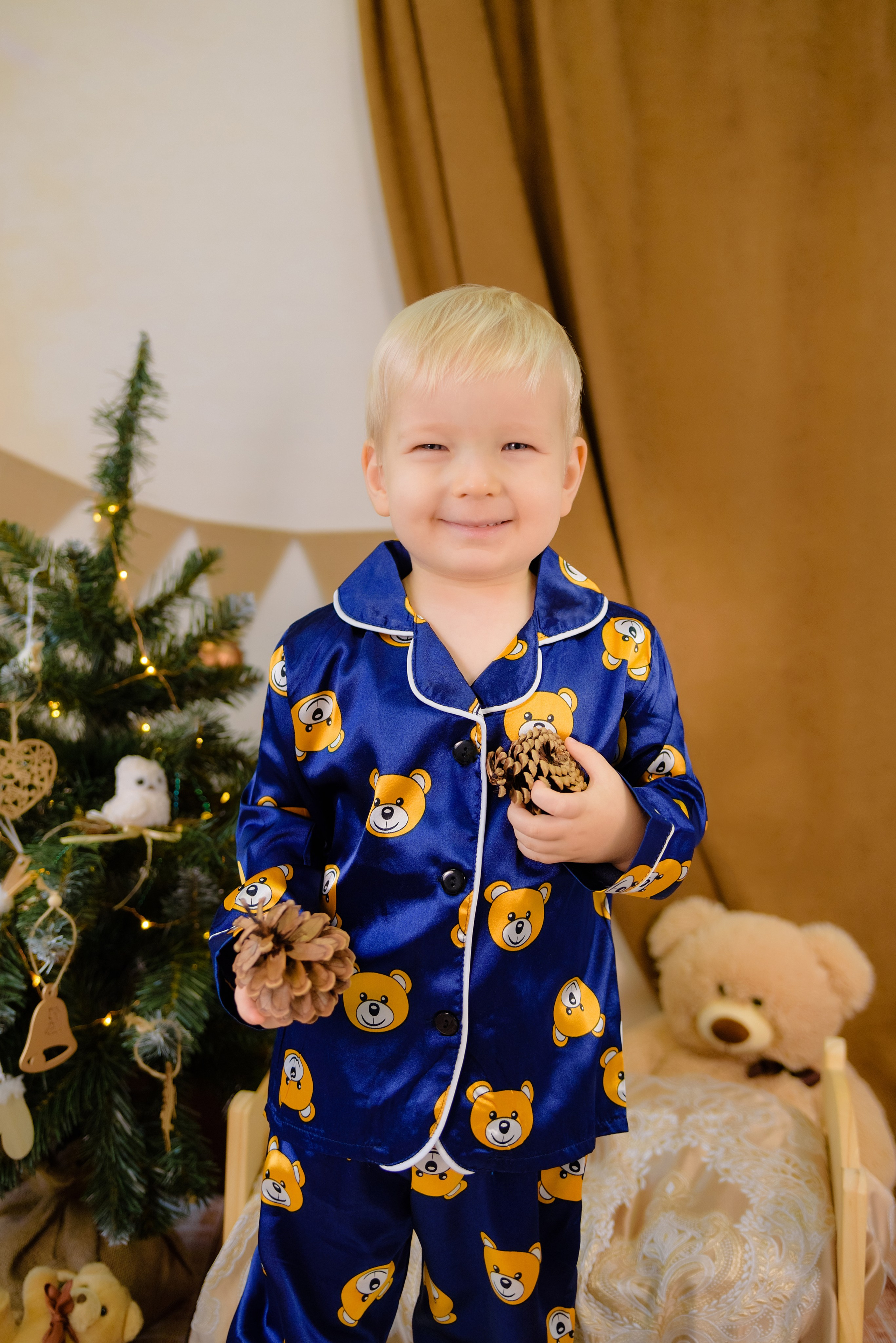 Детская фотосессия «Новогодний медвежонок» Боря. Детский Фотограф |Фотограф на годик в Брянске Ирина Романова