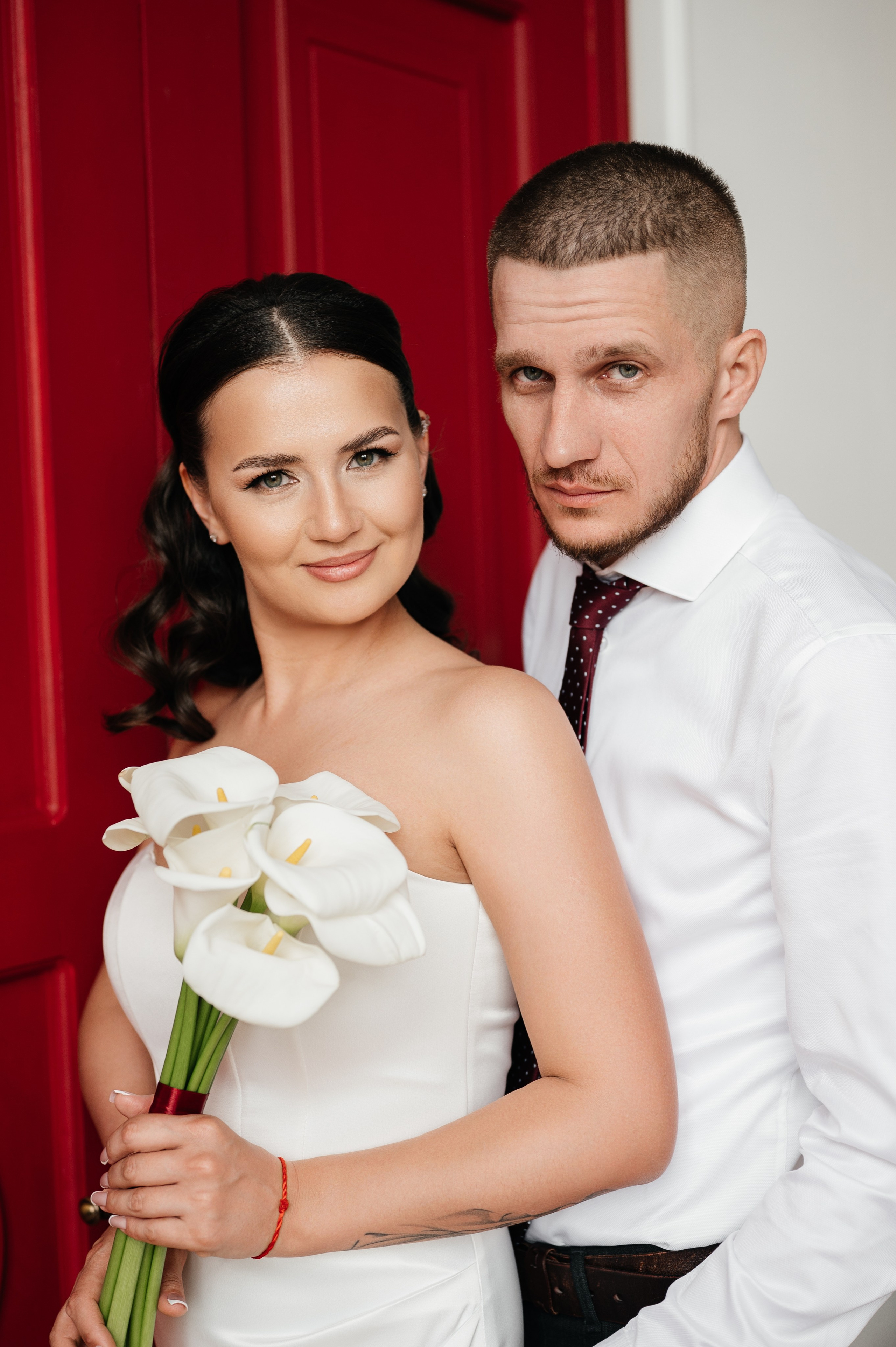 Свадебная фотосессия в студии. Свадебный и семейный фотограф в Краснодаре Алина Мельник