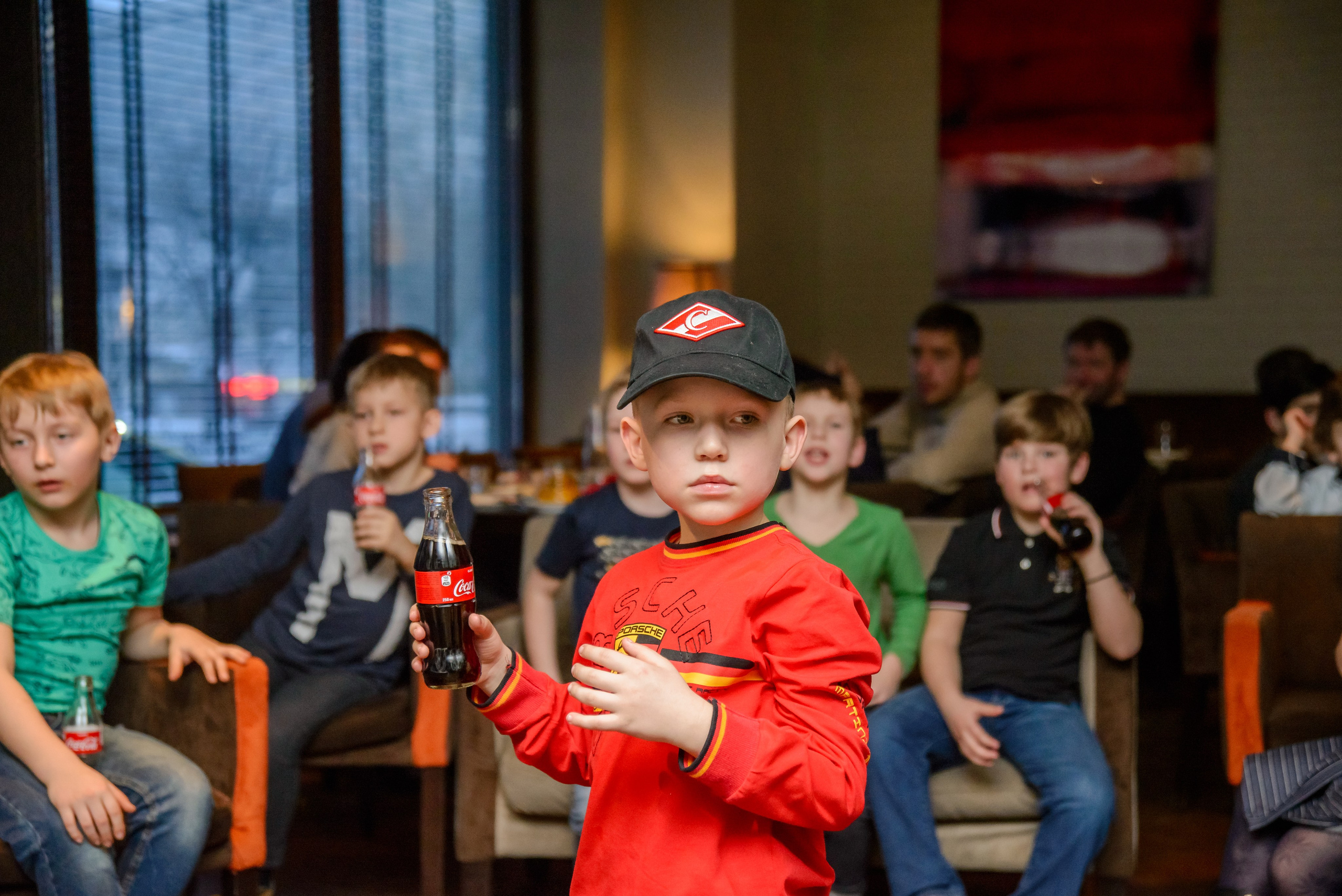 Детский день рождения в ресторане