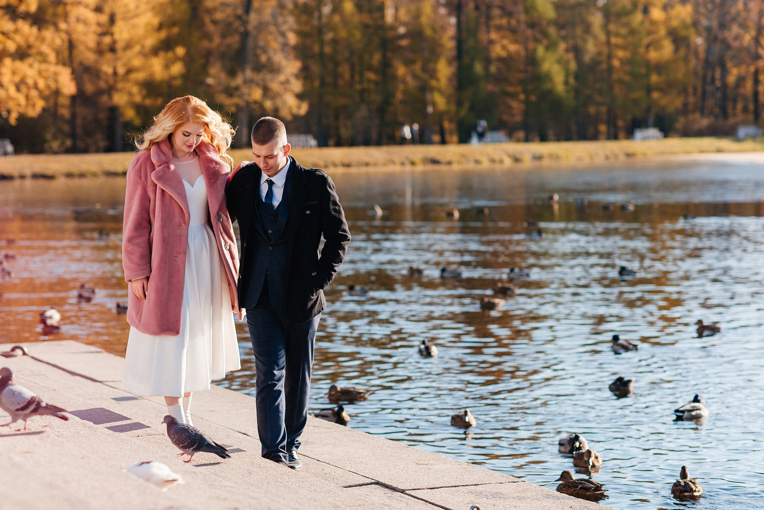 Осенний пожар сердец. Семейный и Свадебный фотограф. Санкт-Петербург. Пушкин