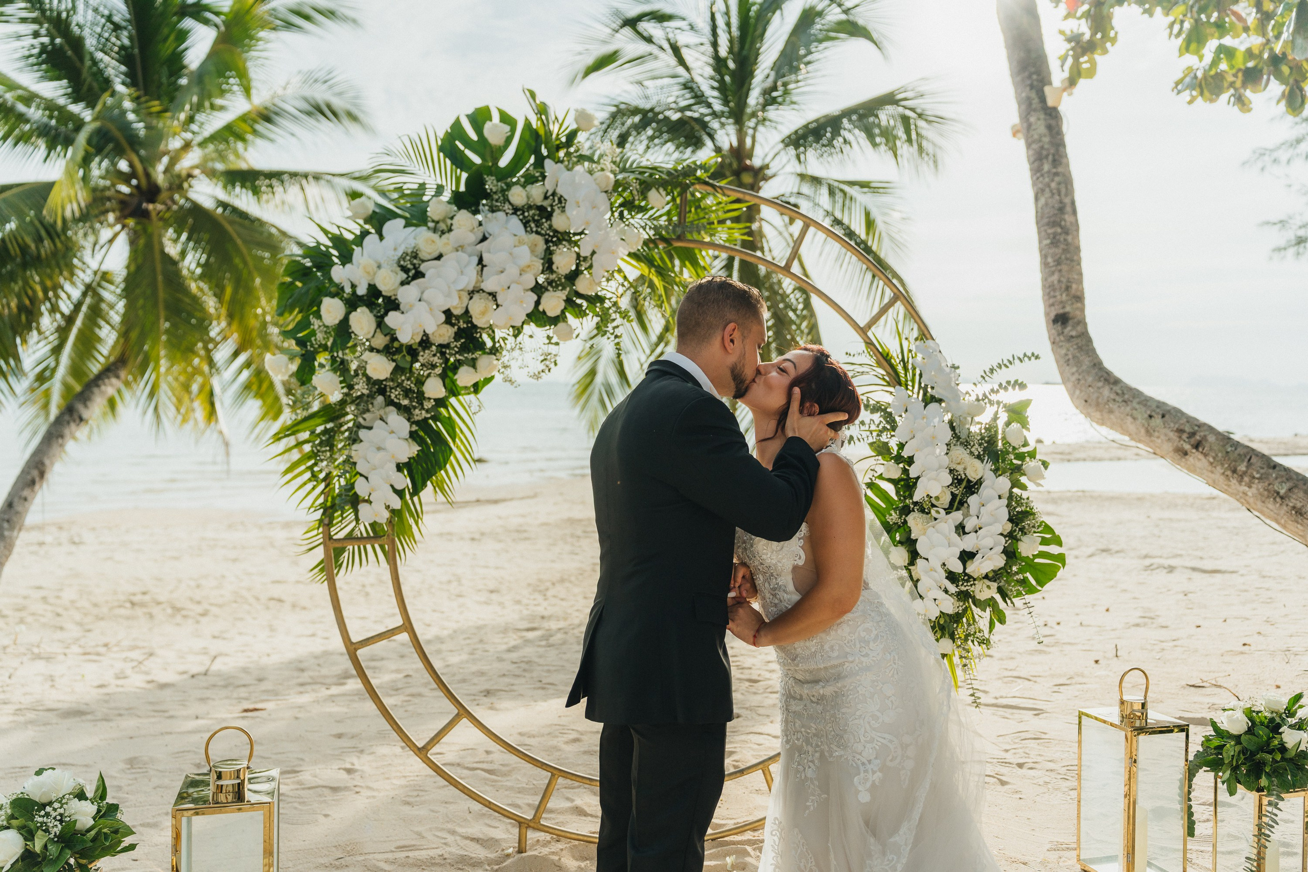 Family Beach Wedding in Koh Samui, Thailand | Just for 2 with Kids