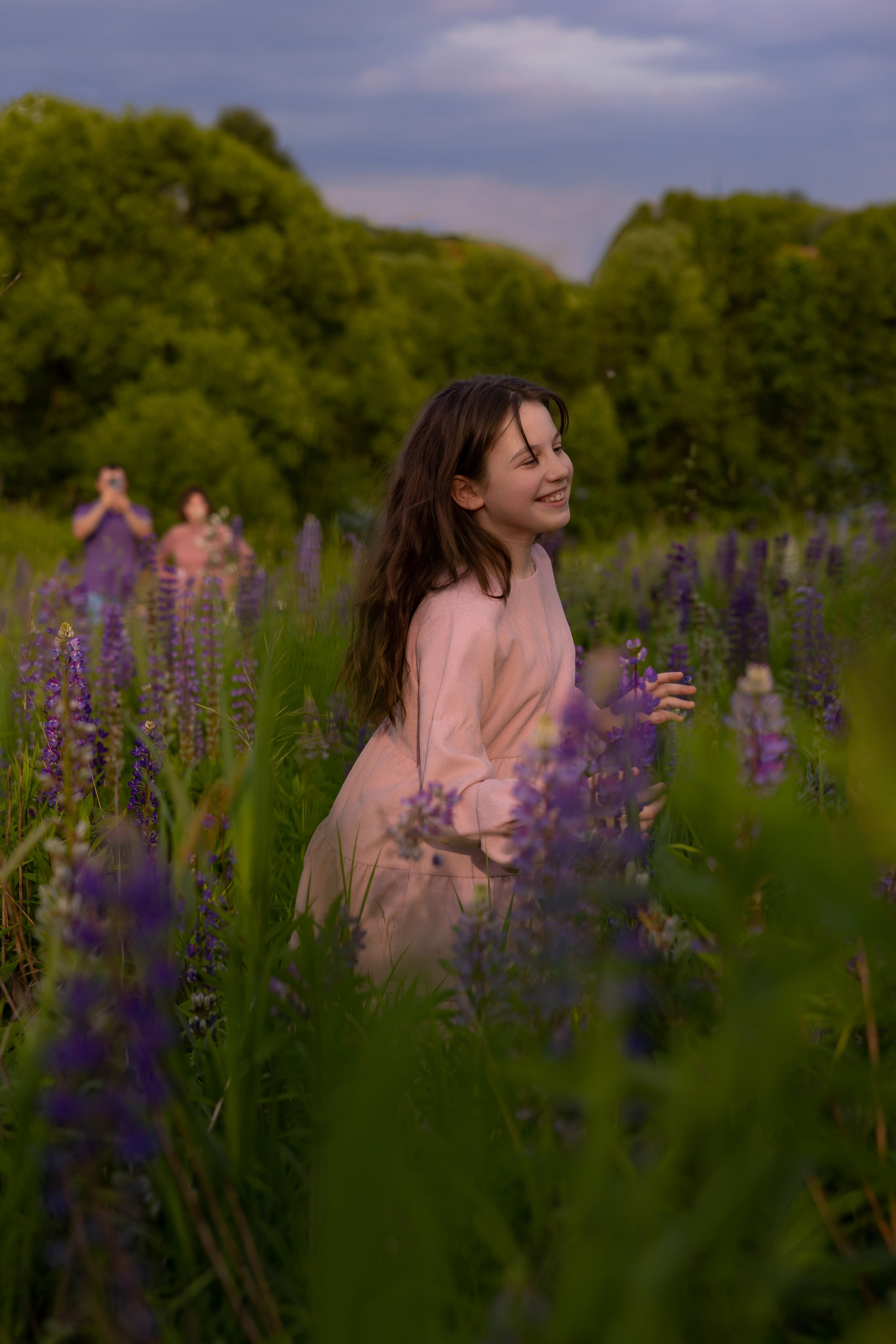 Пикник в люпиновом поле. Сказочный фотограф для Вас и Вашей семьи