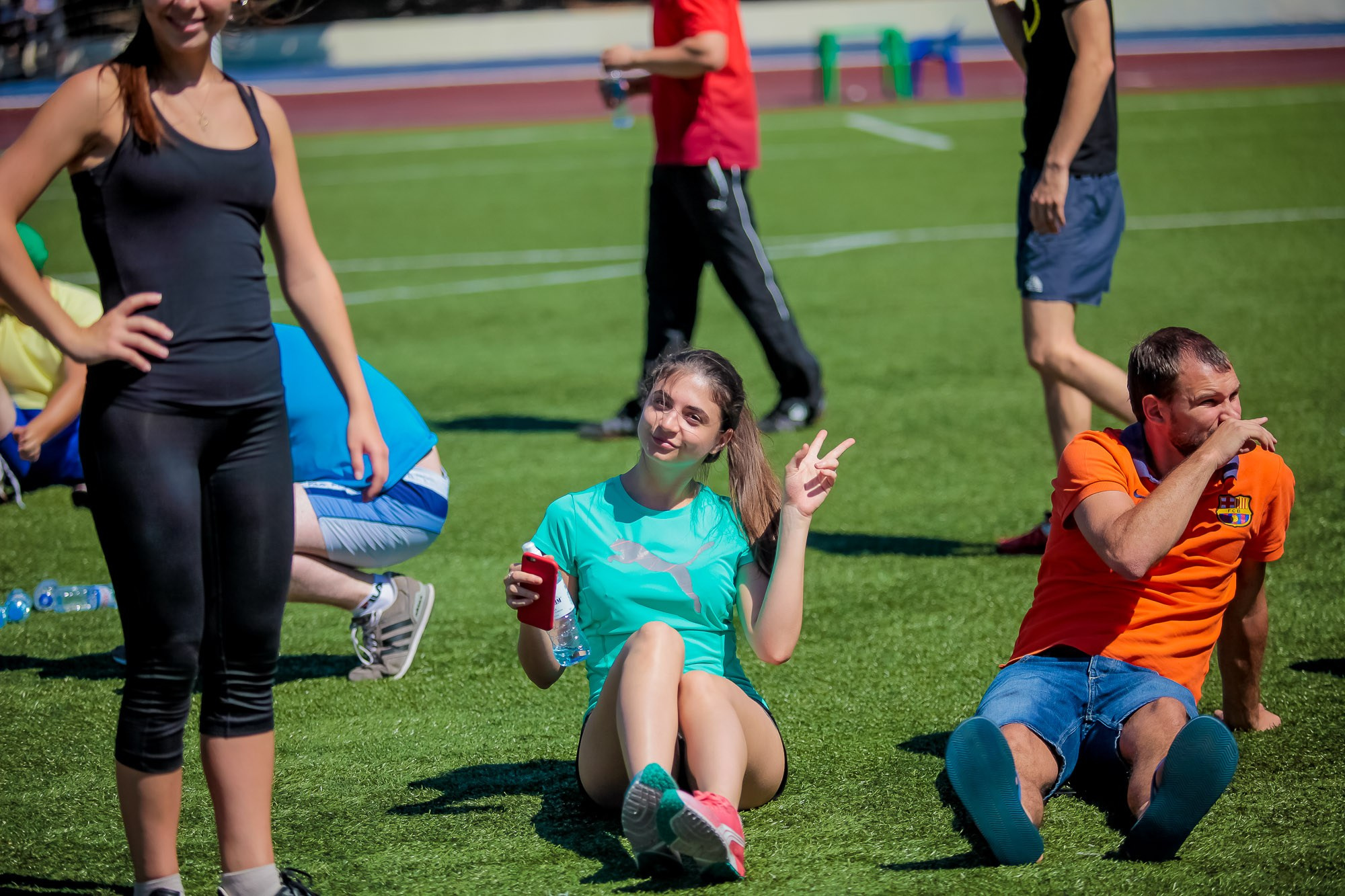 День Физкульт. Максим Матвийченко и Виктория Басова профессионалы своего дела