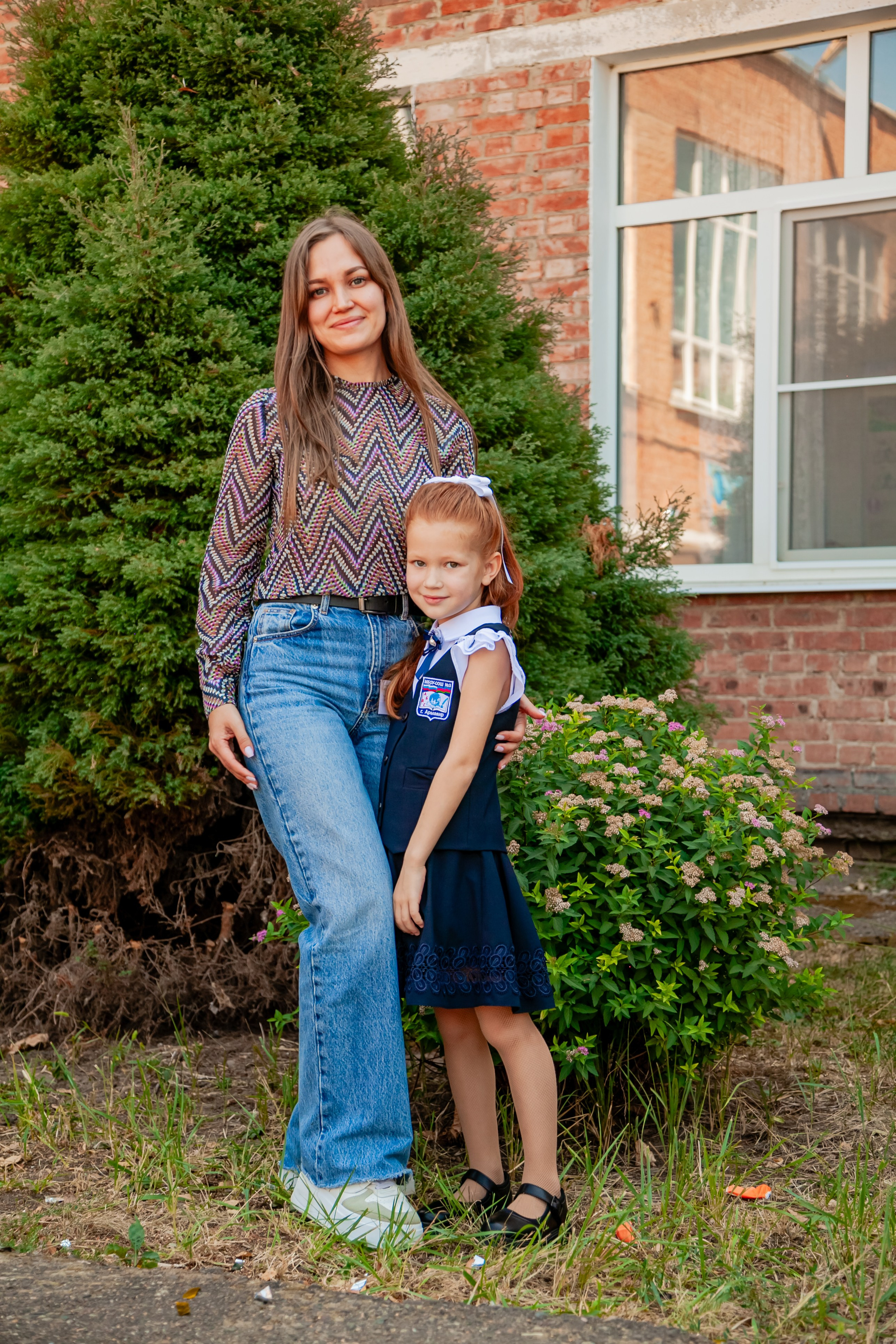 1 сентября линейка. Свадебный и семейный фотограф в Армавире